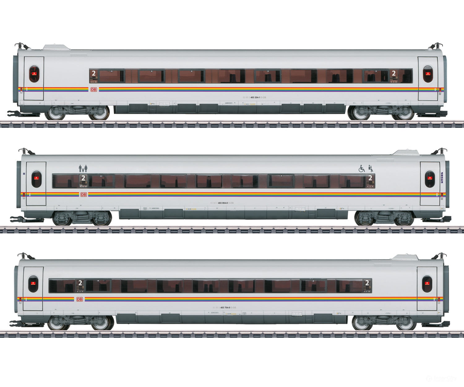 Marklin 43739 DB AG Add-On Car Set - Default Title (IC-MARK-43739)
