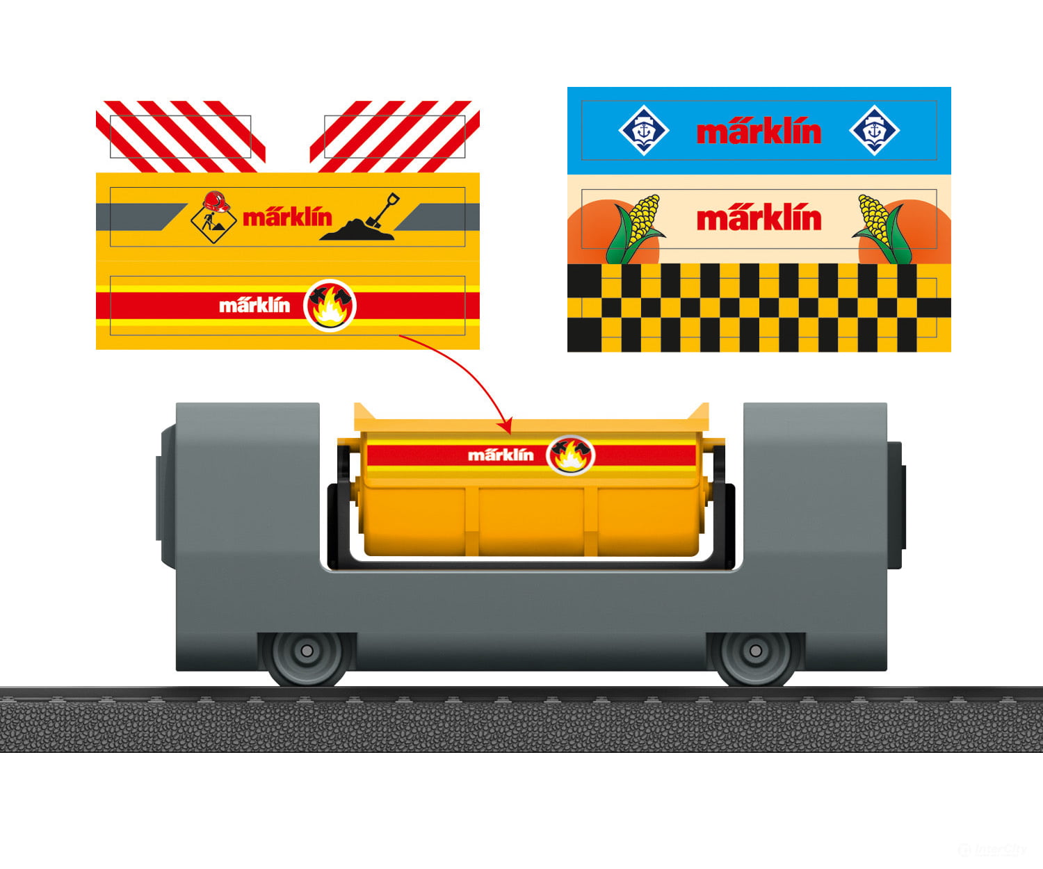 Marklin 44141 Marklin my world - Dump Car - Default Title (IC-MARK-44141)