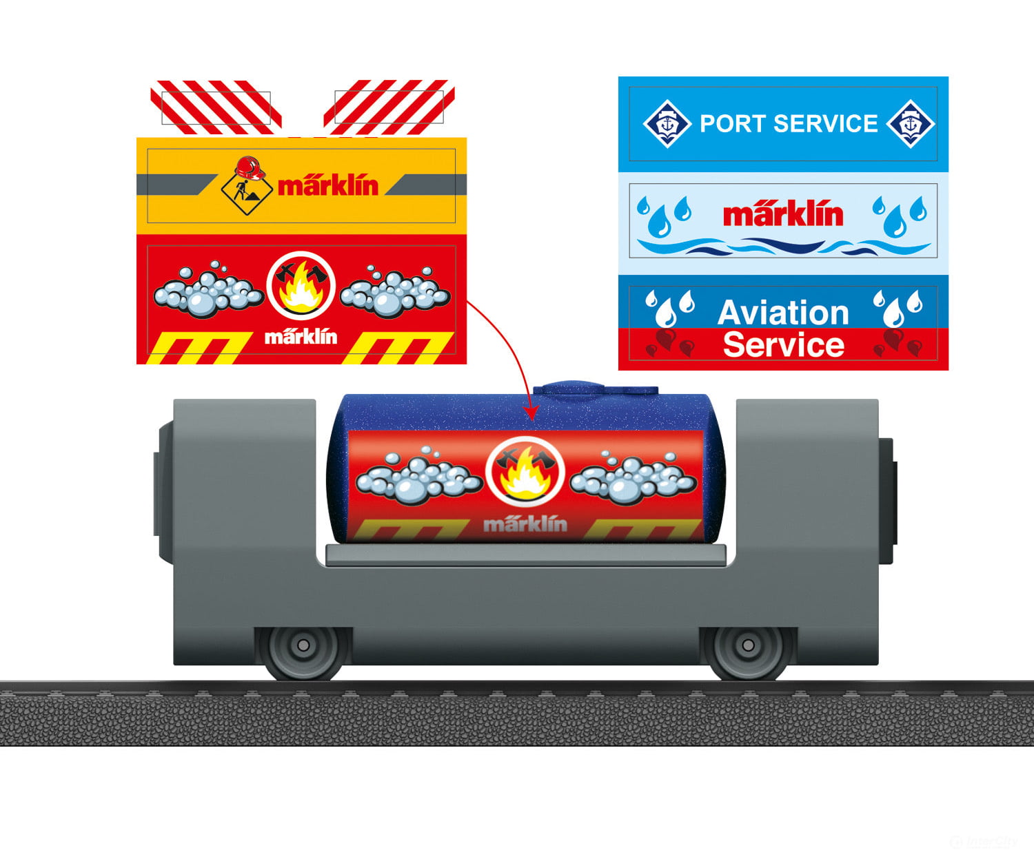 Marklin 44142 Marklin my world - Tank Car - Default Title (IC-MARK-44142)