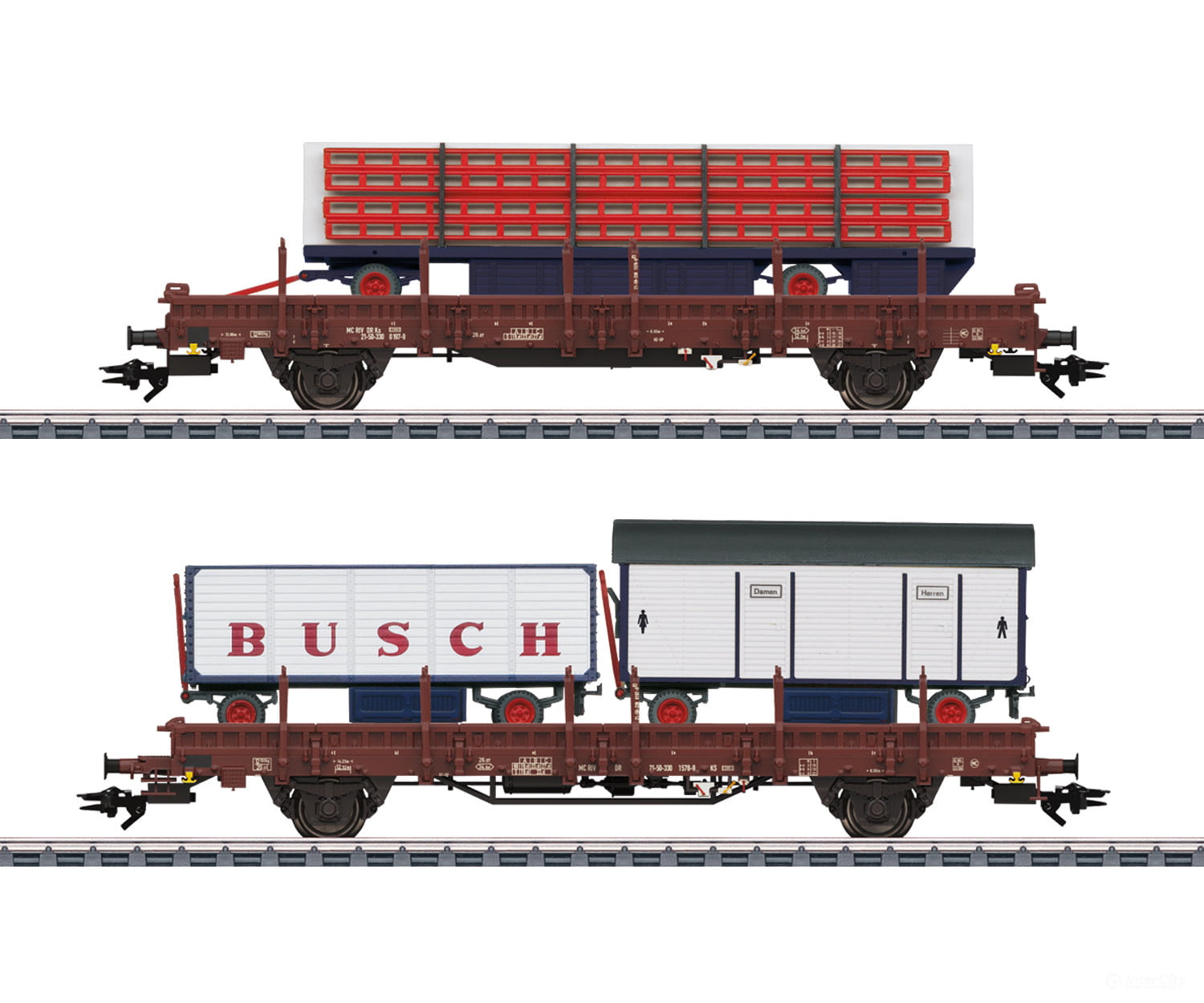 Marklin 45042 Circus Busch Freight Car Set - Default Title (IC-MARK-45042)