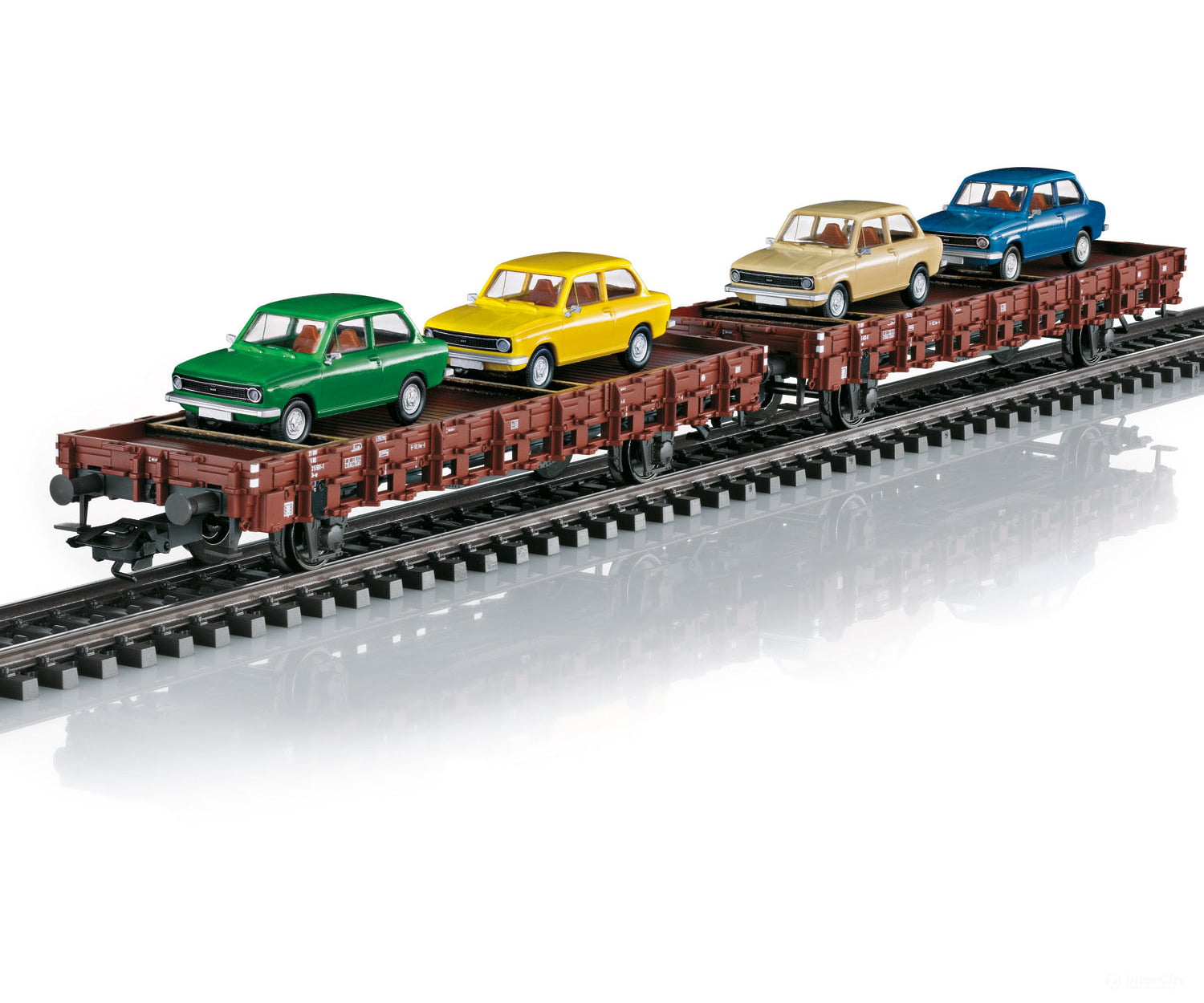 Marklin 46404 NS "DAF 66" Flat Car Set - Default Title (IC-MARK-46404)