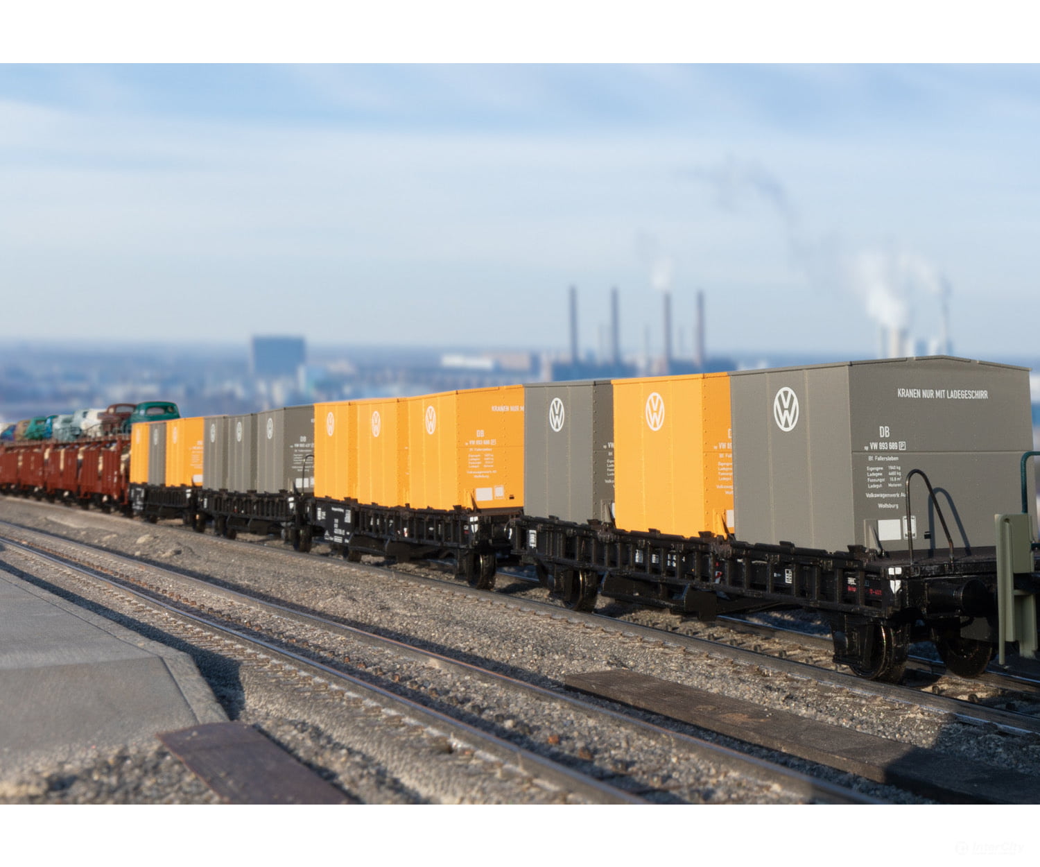 Marklin 46661 DB Type Laabs Container Transport Car - Default Title (IC-MARK-46661)