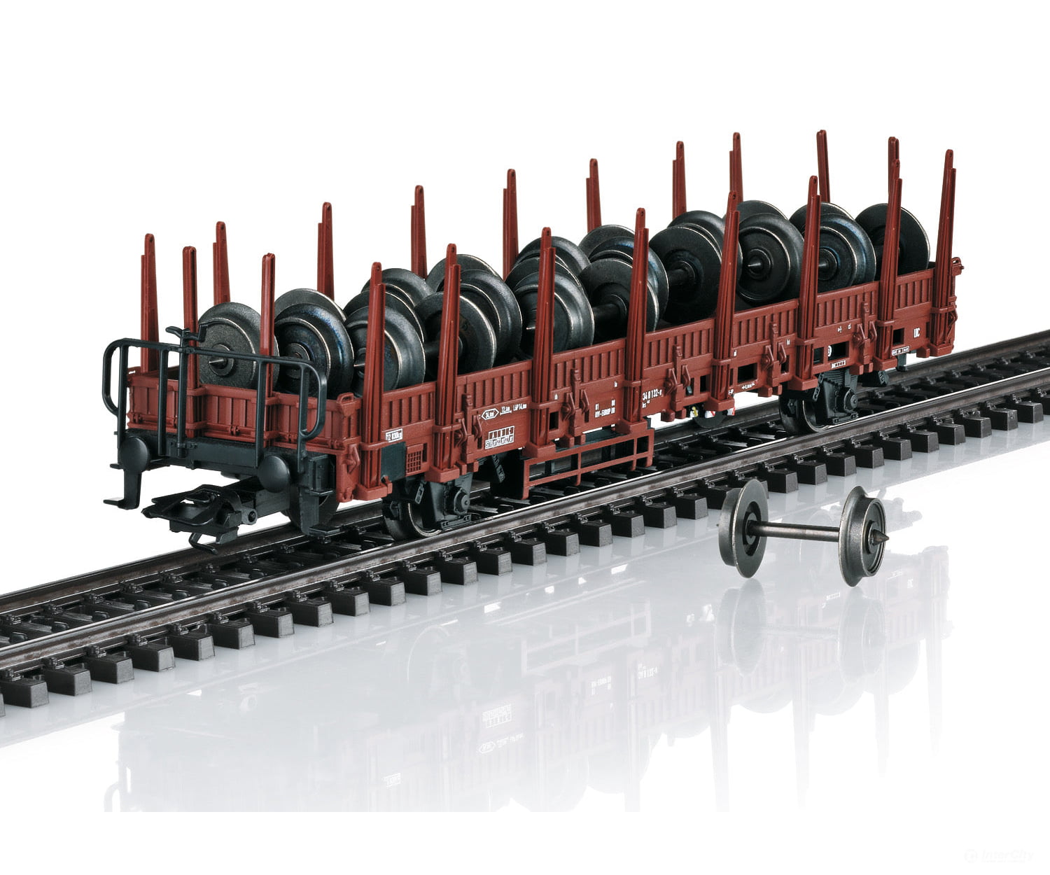 Marklin 46938 DB Type Kbs 442 Stake Car - Default Title (IC-MARK-46938)