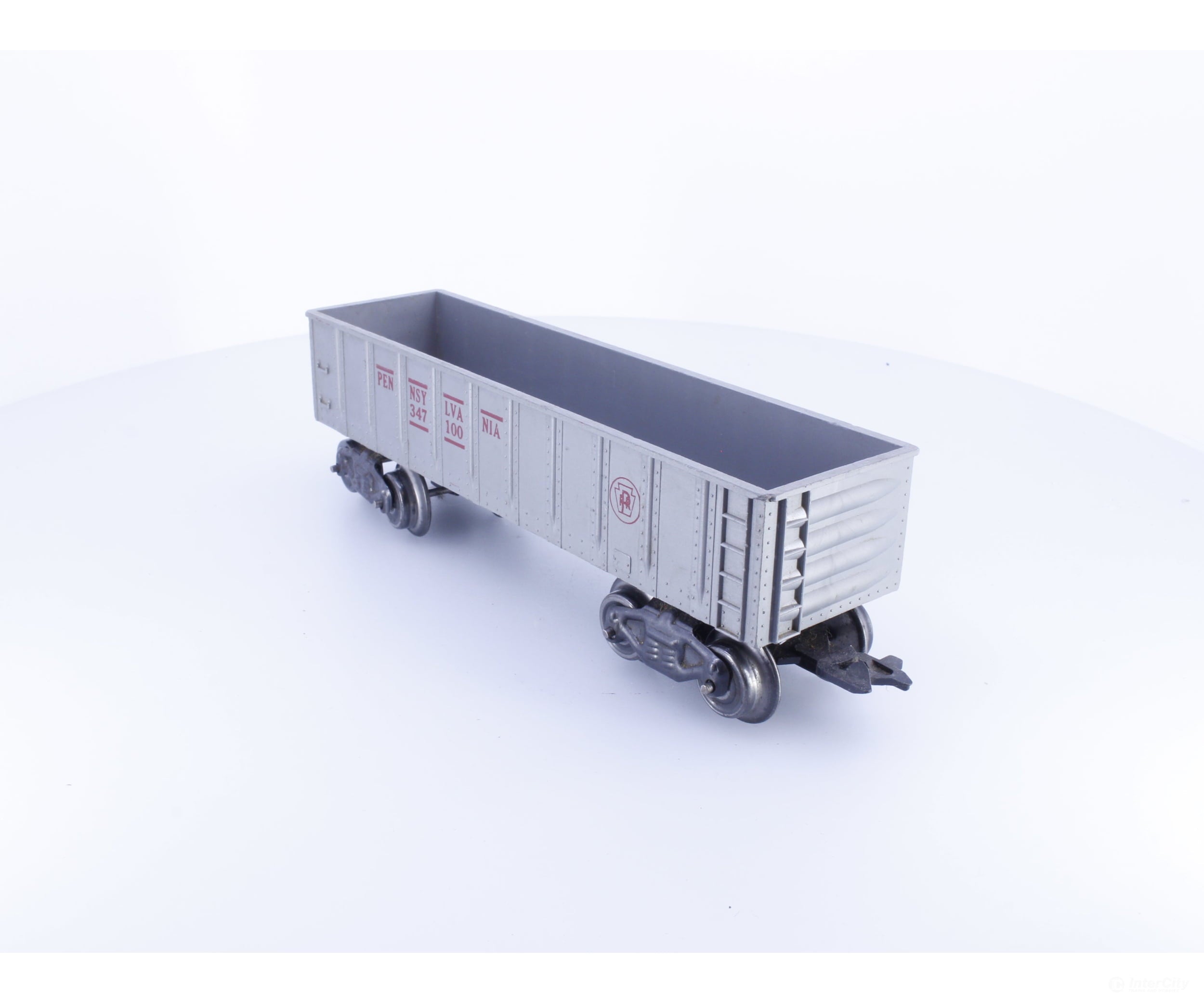 Marx PENN347100 O High Side Gondola Pennsylvania (PRR) 347100 - Freight Cars