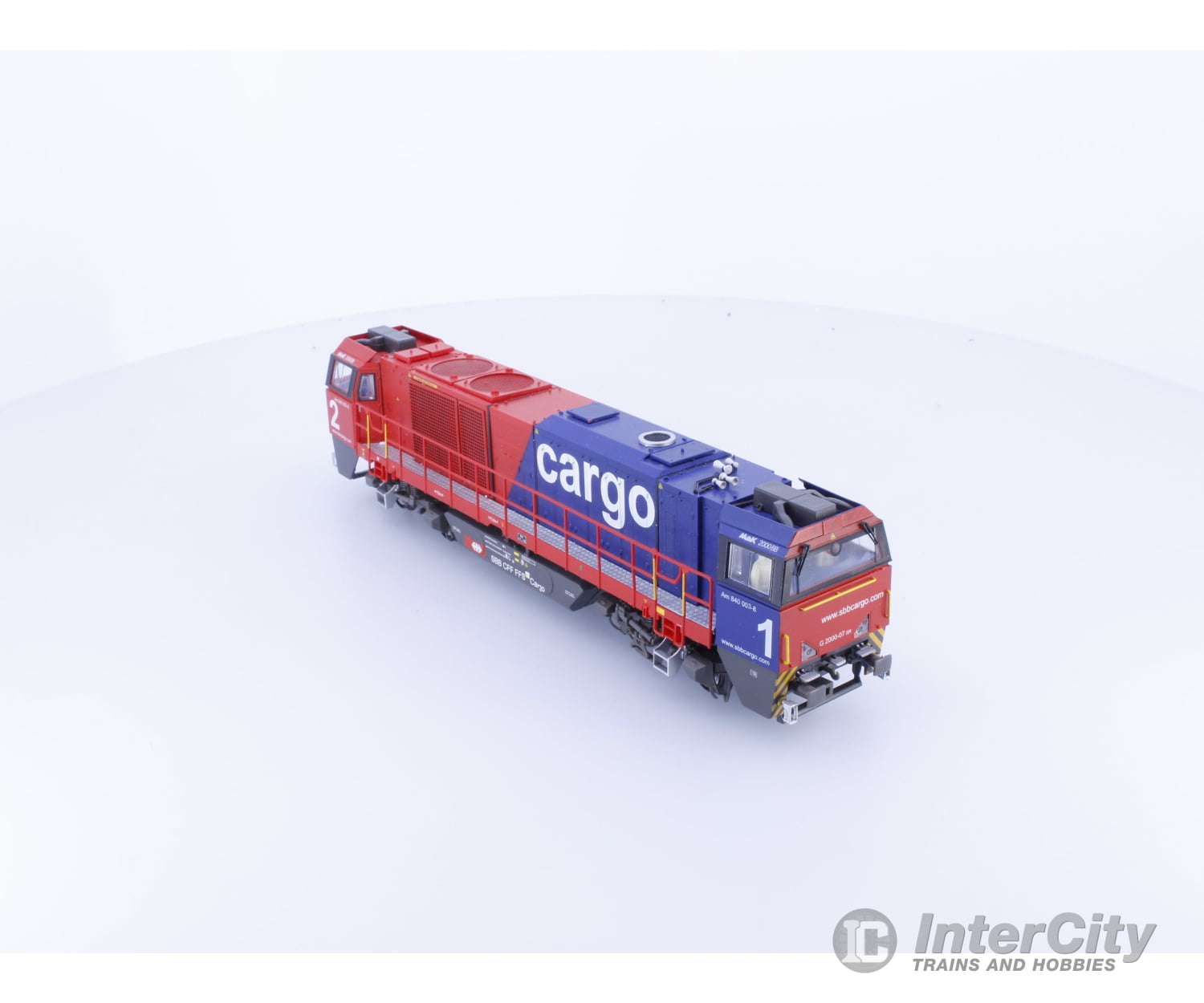 Mehano 6677 HO SBB-CFF-FFS T275-Sym Cab Vossloh G 2000 Diesel Locomotive 003-8 DCC European Locomotives