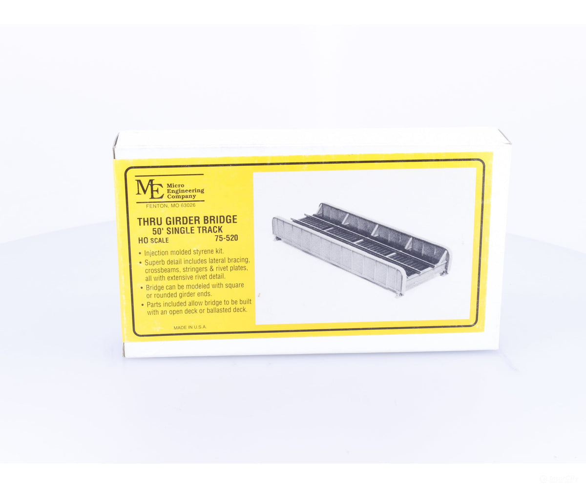 Micro Engineering 75-520 HO 50’ Single Track Thru Girder Bridge #2 - Tunnels & Bridges