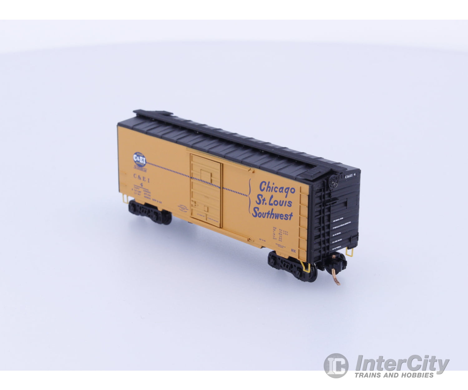 Micro Trains 02000704 N Boxcar 40’ PS-1 Chicago & Eastern Illinois C&EI 4 Freight Cars