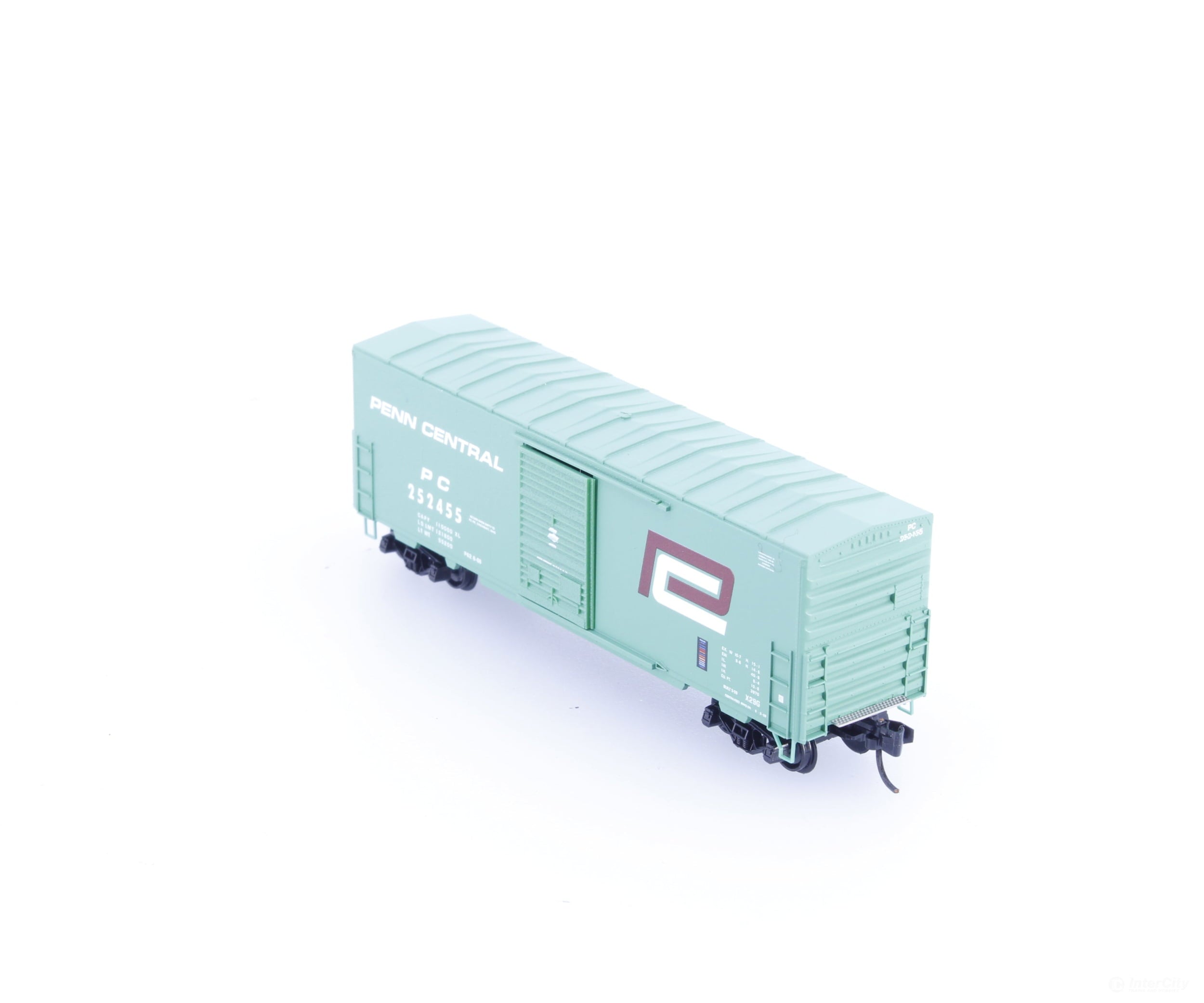 Micro Trains 02400520 N 40’ Single Door Boxcar 50th Anniversary Line Penn Central (PC) 252455 - Freight Cars
