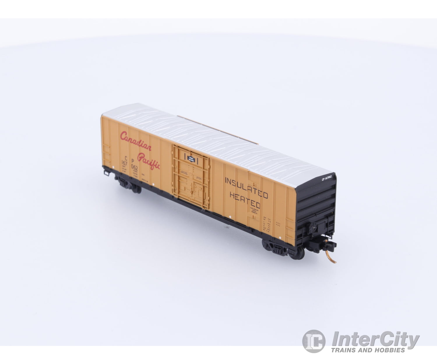 Micro Trains 02700310 N 50’ Rib Side Box Car Plug Door Canadian Pacific (CP) 167062 Freight Cars
