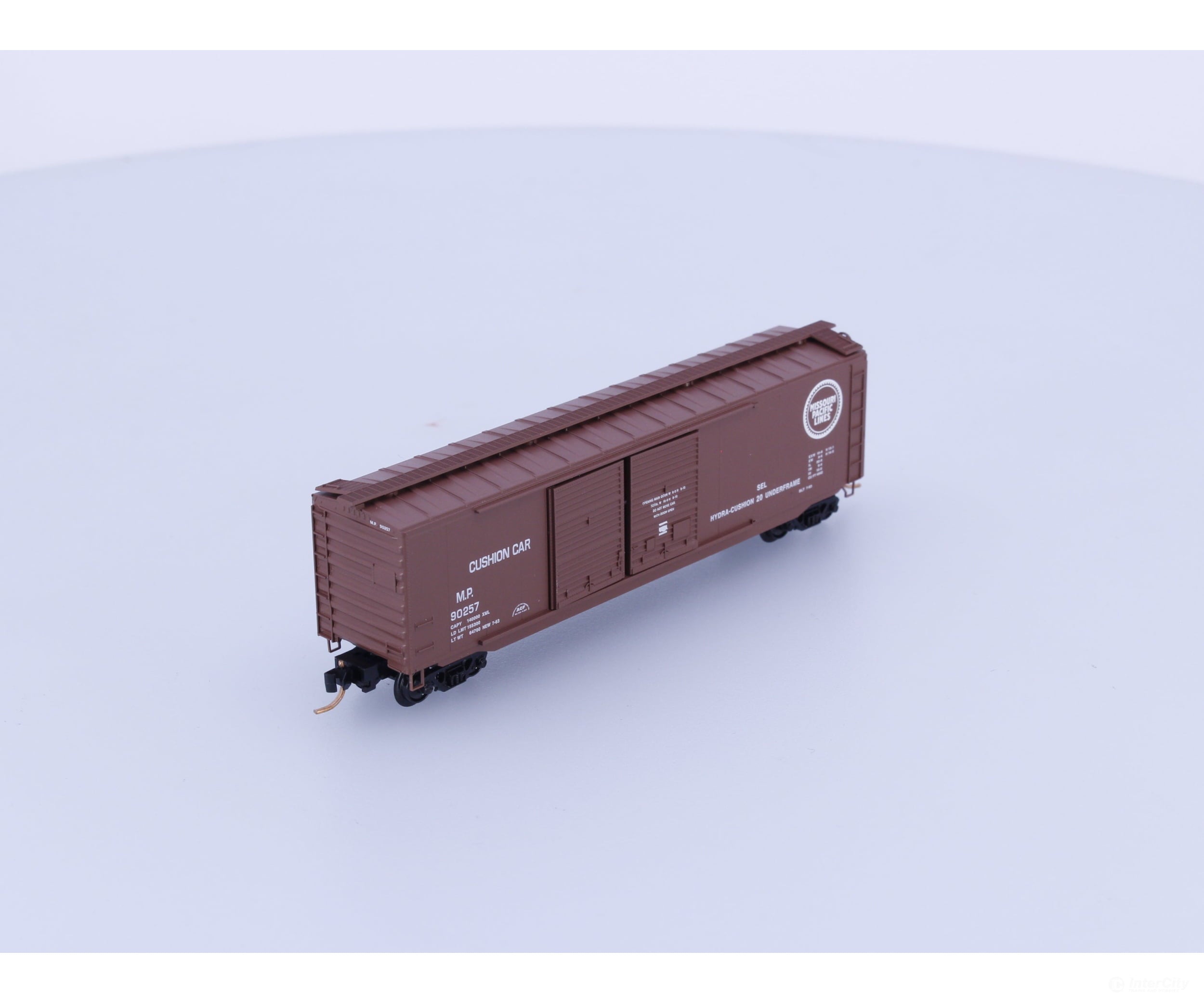 Micro Trains 03400190 N Boxcar 50’ Steel Double Door Missouri Pacific (MP) 90257 Freight Cars
