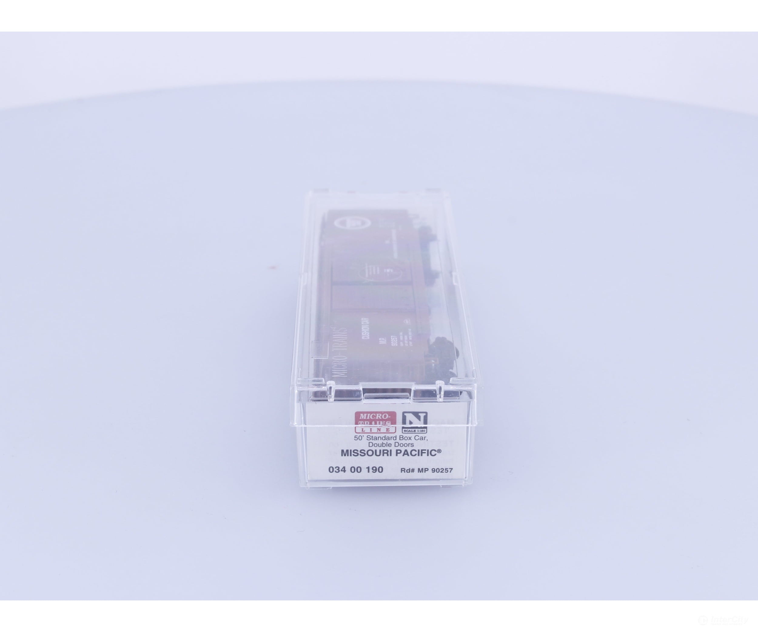 Micro Trains 03400190 N Boxcar 50’ Steel Double Door Missouri Pacific (MP) 90257 Freight Cars