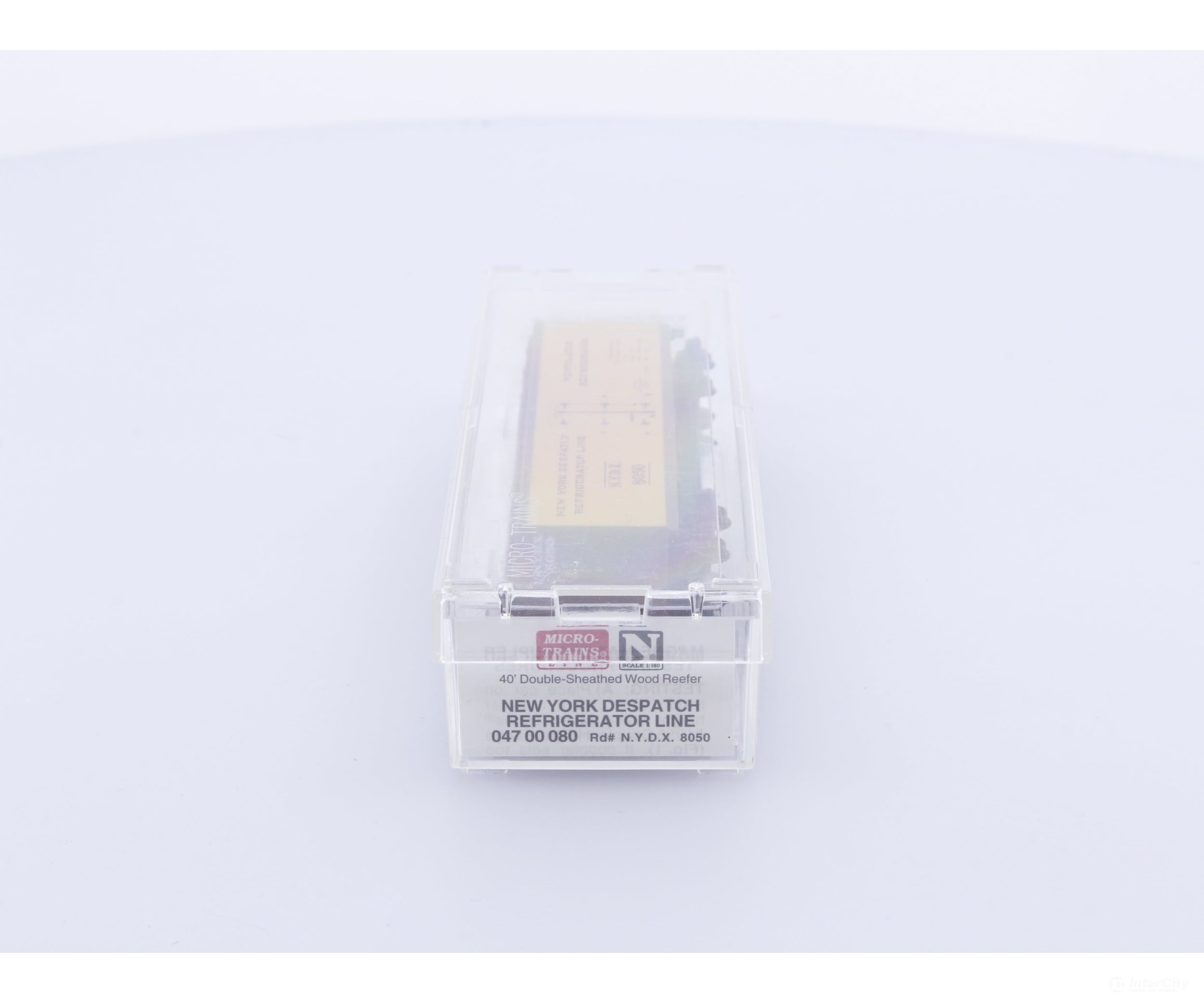 Micro Trains 04700080 N Reefer 40’ Wood Sheathed New York Despatch Refrigerator Line NYDX 8050 (#2) Freight Cars