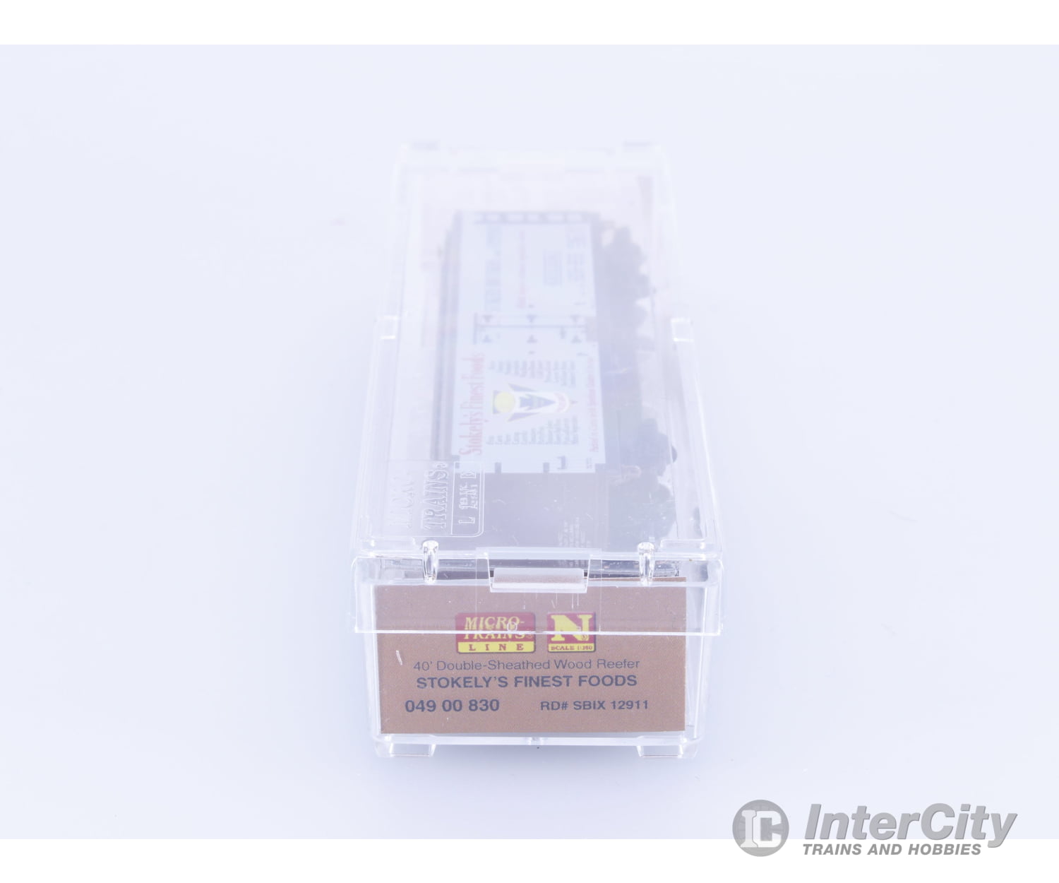 Micro Trains 04900830 N 40’ Double Sheathed Wood Reefer Stokely’s Finest Foods (SBIX) 12911 Freight Cars