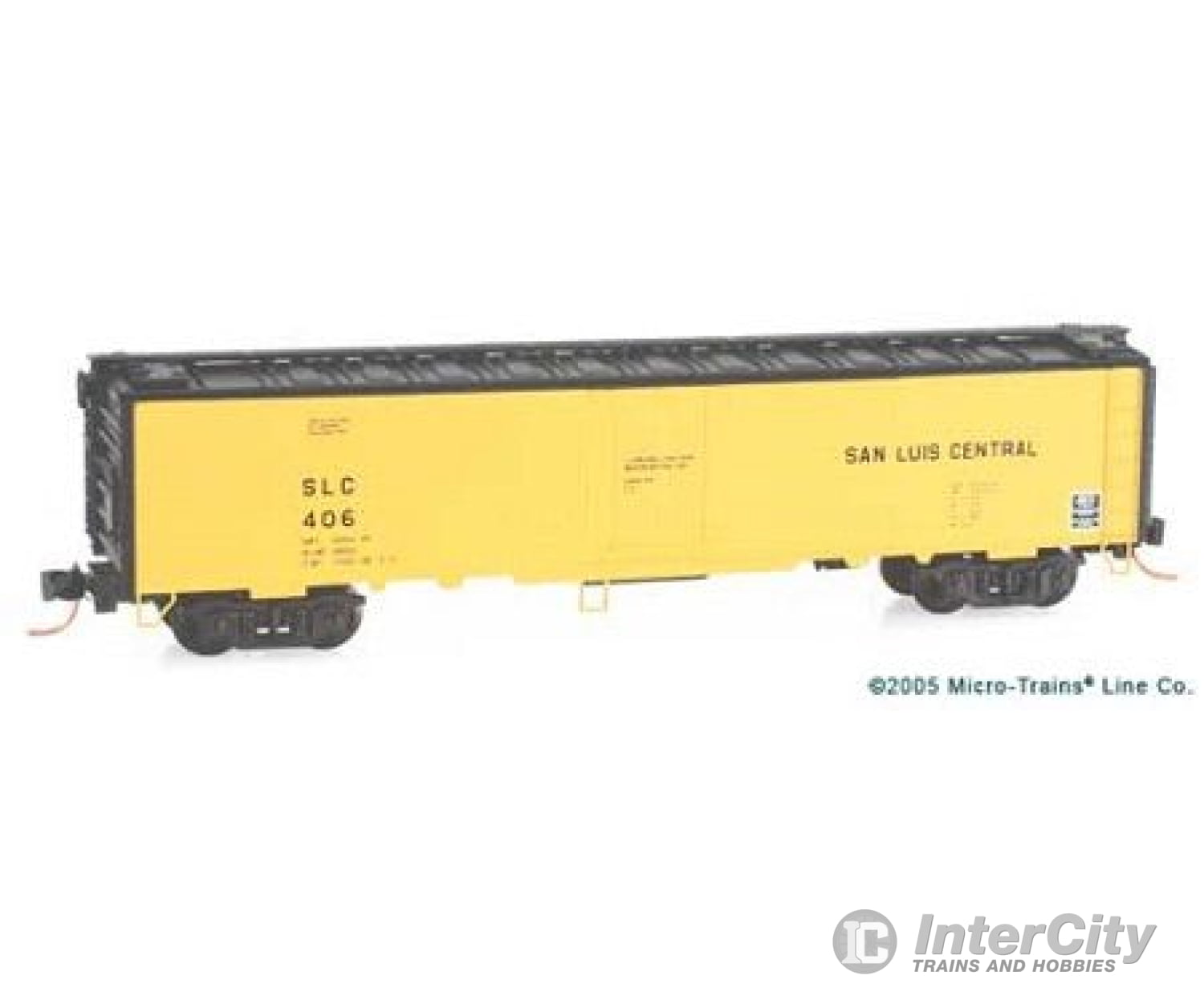 Micro Trains 05200100 N Scale Micro-Trains Mtl Slc San Luis Central 52 Steel Reefer #406 Freight