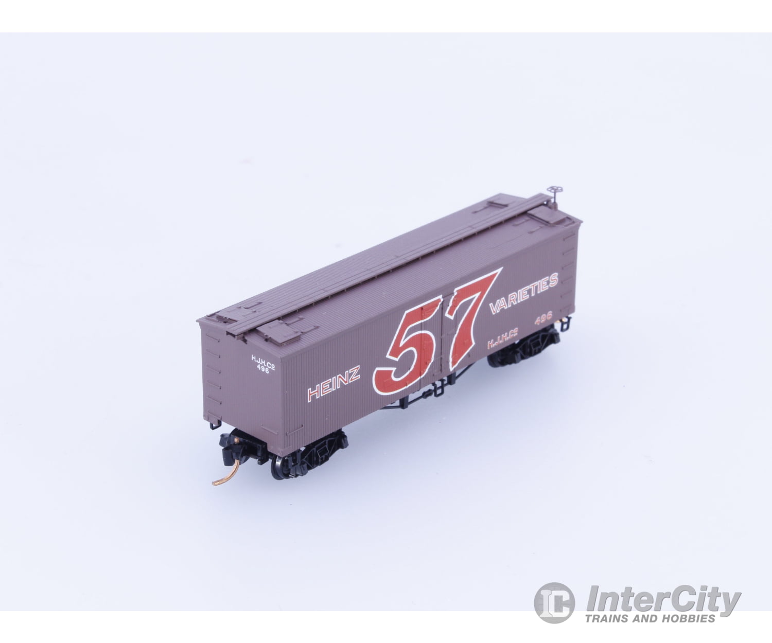Micro Trains 05800290 N 36’ Wood Sheathed Ice Reefer with Truss Rods 57 Varieties Heinz (HJHCo) 496 Freight Cars