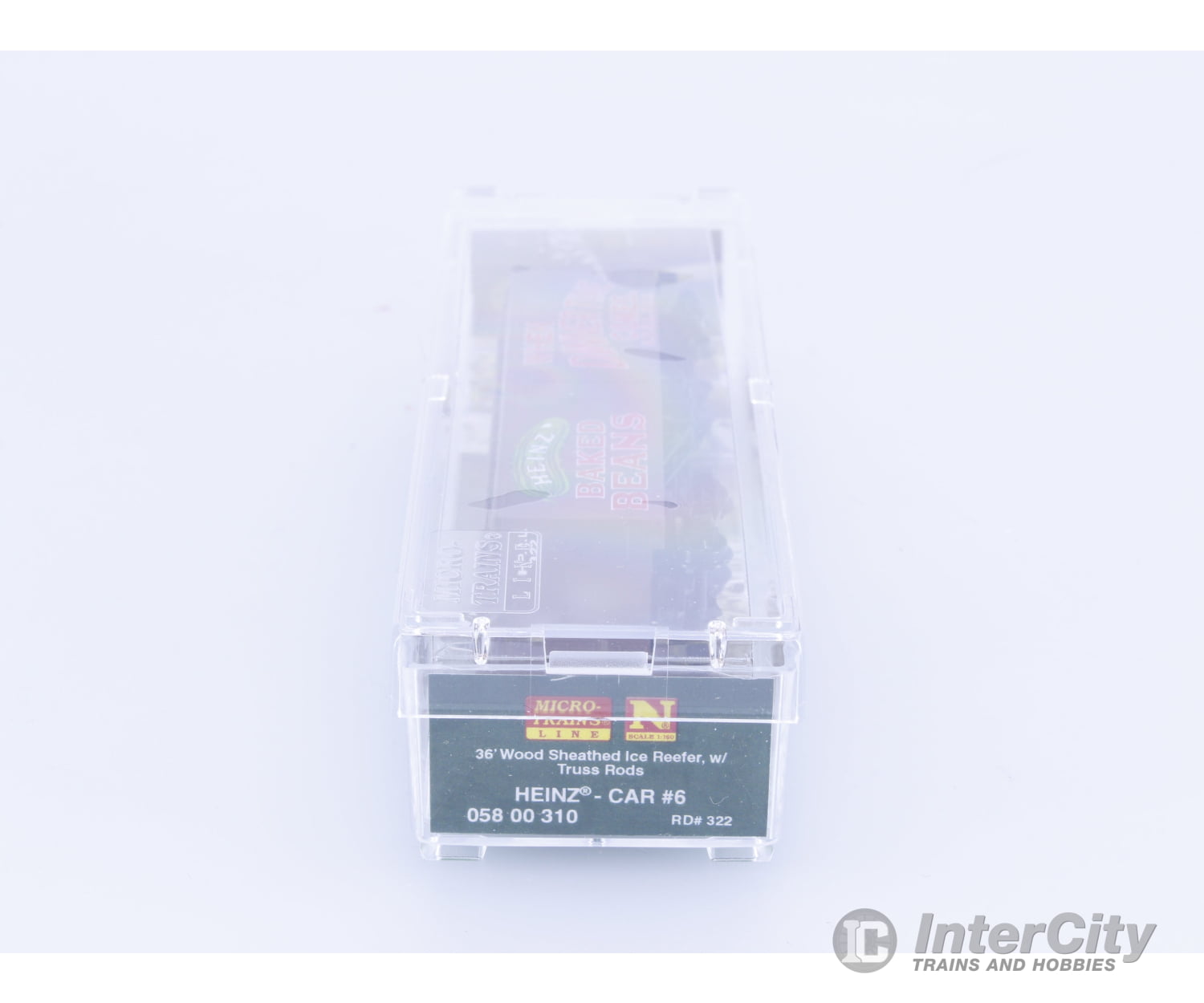 Micro Trains 05800310 N 36’ Wood Sheathed Ice Reefer with Truss Rods When Dinner Time Comes Heinz (HPRL) 322 Freight