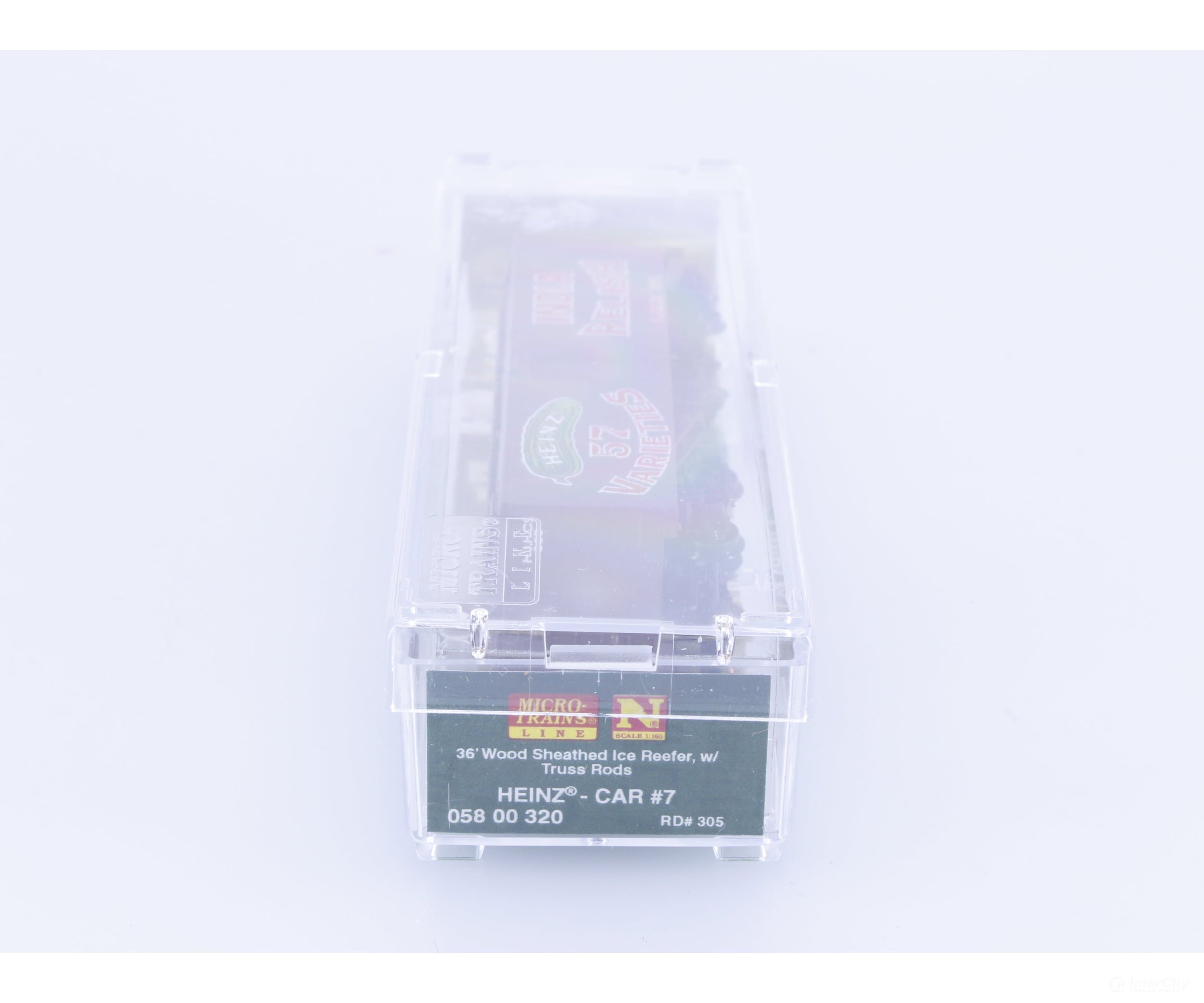 Micro Trains 05800320 N 36’ Wood Sheathed Ice Reefer with Truss Rods India Relish Heinz (HJHCo) 305 Freight Cars