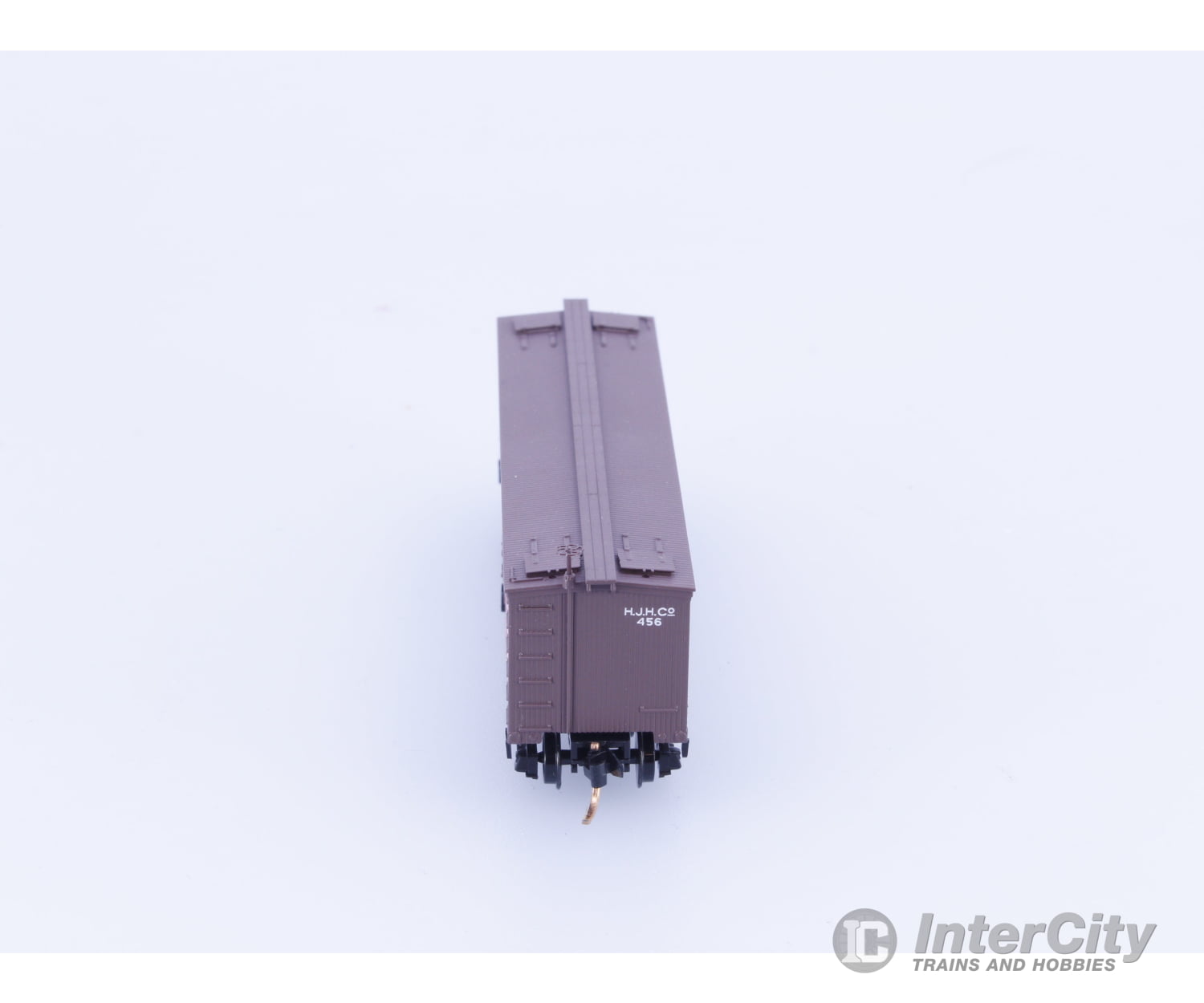 Micro Trains 05800370 N 36’ Wood Sheathed Ice Reefer with Truss Rods Tomato Ketchup Heinz (HJHCo) 456 Freight Cars