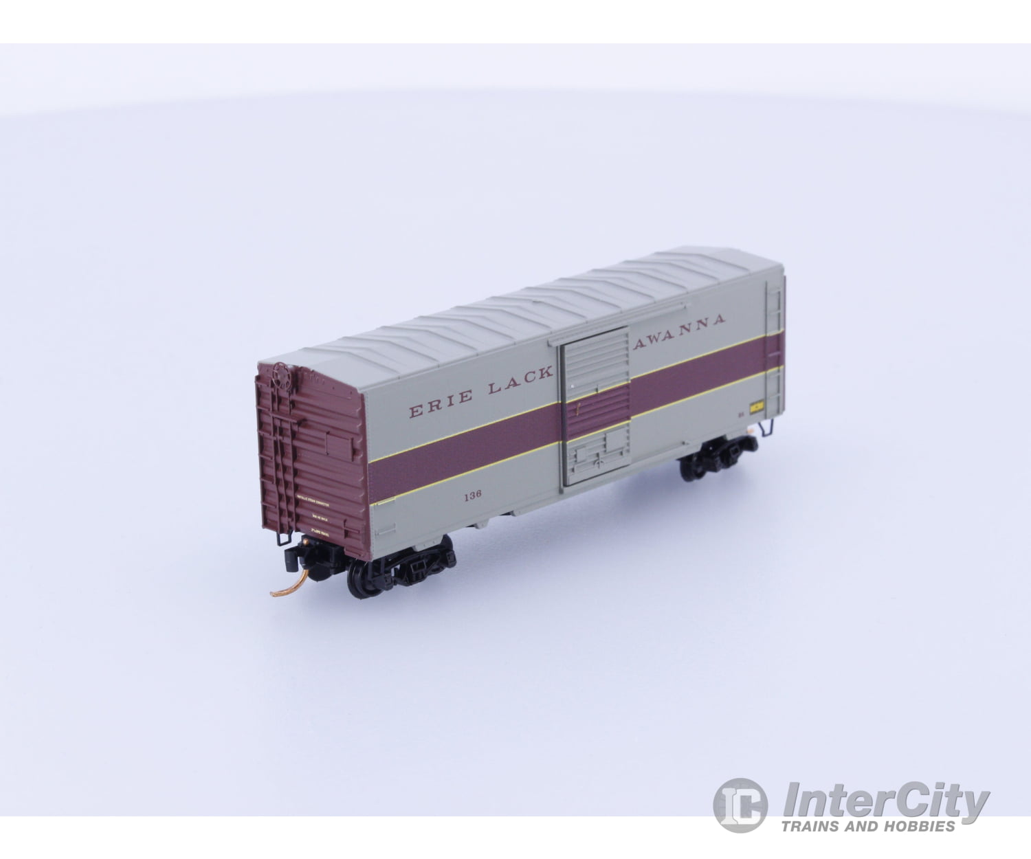 Micro Trains 07300170 N Boxcar 40’ PS-1 Erie Lackawanna (EL) 136 Freight Cars