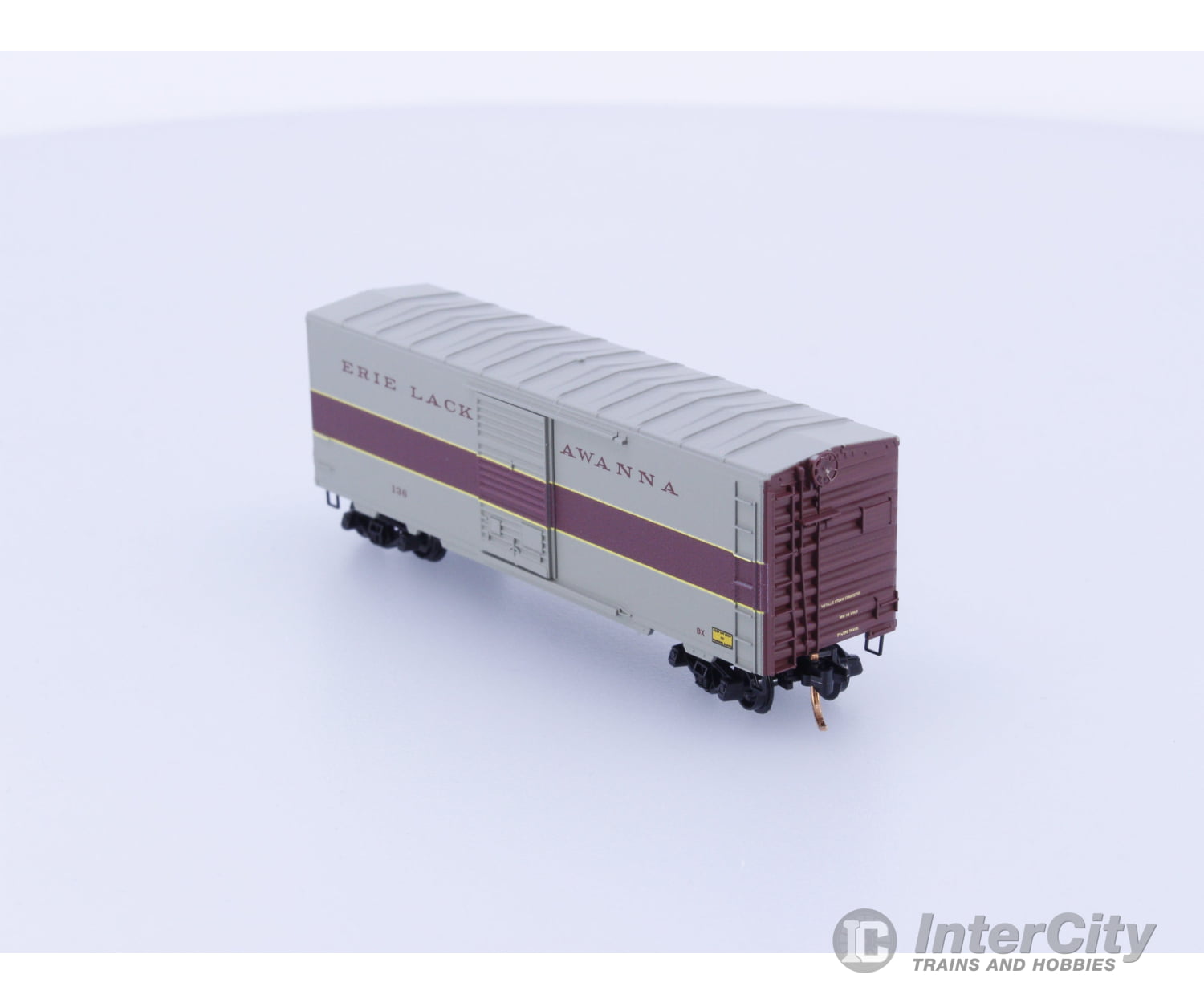Micro Trains 07300170 N Boxcar 40’ PS-1 Erie Lackawanna (EL) 136 Freight Cars