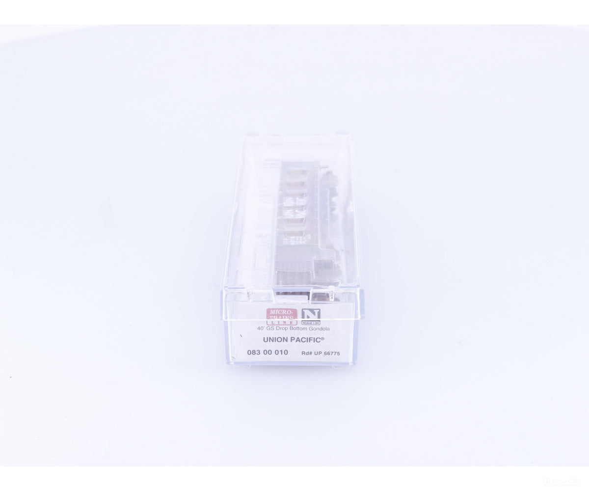 Micro Trains 083 00 010 N 40’ Drop Bottom Gondola Union Pacific (UP) 66775 - Freight Cars