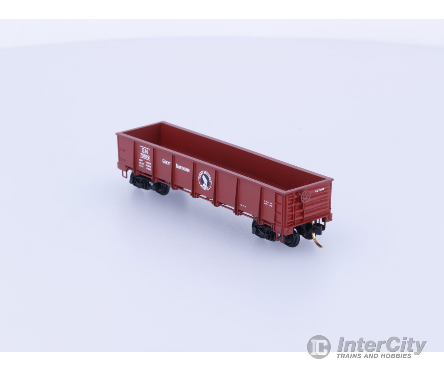 Micro Trains 08300052 N Gondola 40’ Steel Drop Bottom Great Northern (GN) 75622 Freight Cars