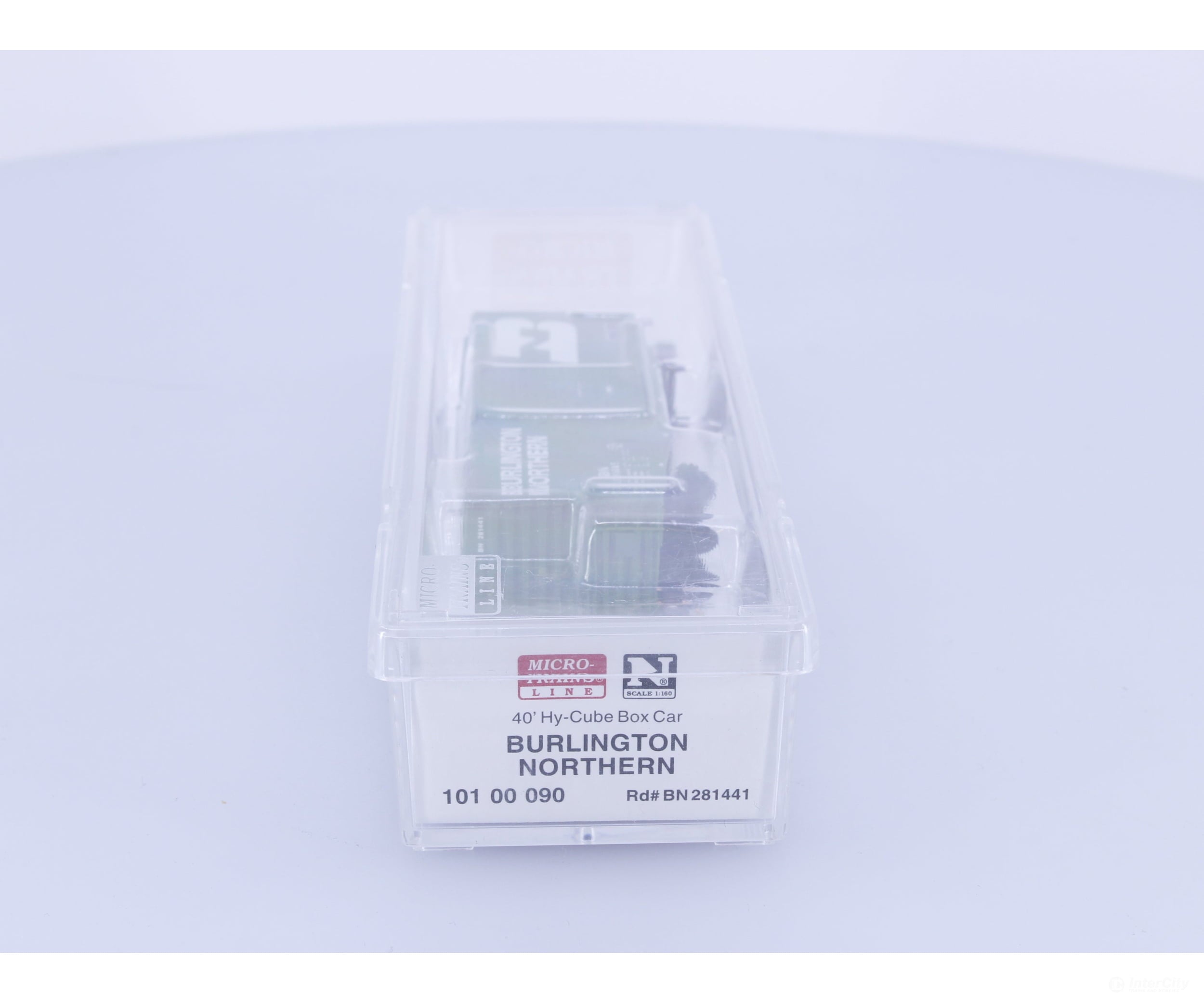 Micro Trains 10100090 N Boxcar 40’ Hi-Cube Burlington Northern (BN) 281441 (#2) Freight Cars