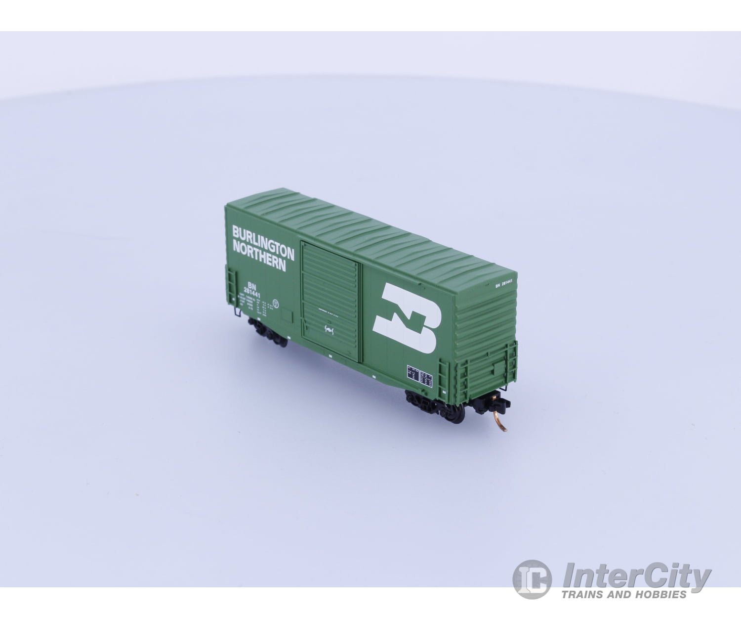 Micro Trains 10100090 N Boxcar 40’ Hi-Cube Burlington Northern (BN) 281441 (#2) Freight Cars