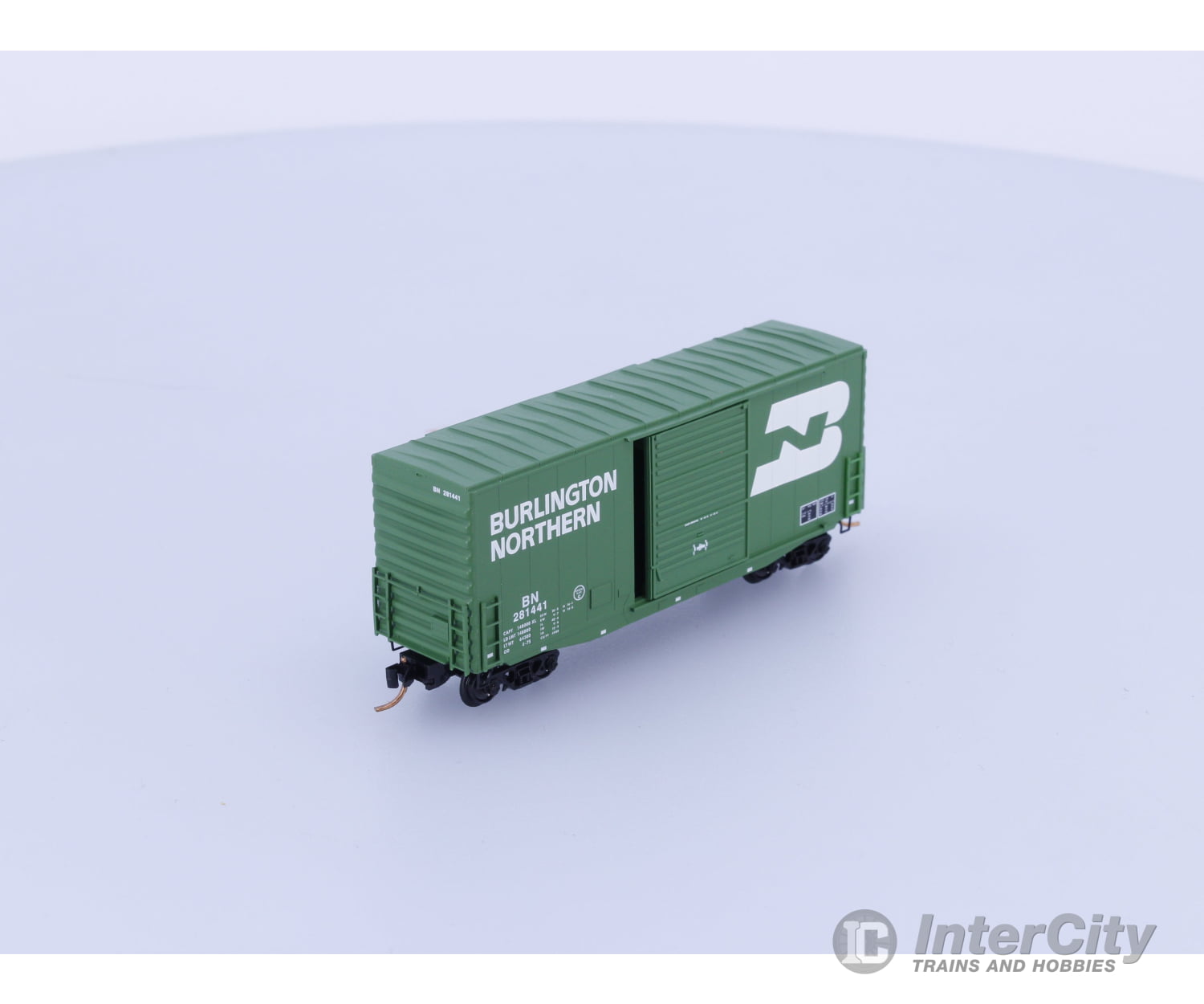 Micro Trains 10100090 N Boxcar 40’ Hi-Cube Burlington Northern (BN) 281441 (#2) Freight Cars
