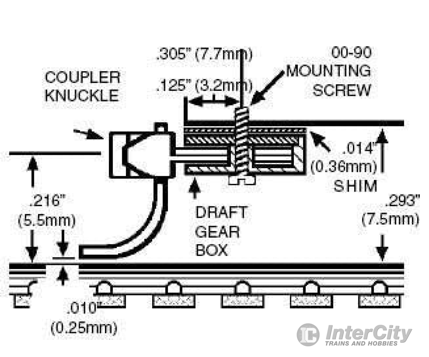 Micro Trains 102003 #1015 Couplers - Assembled 2 Pair & Trucks