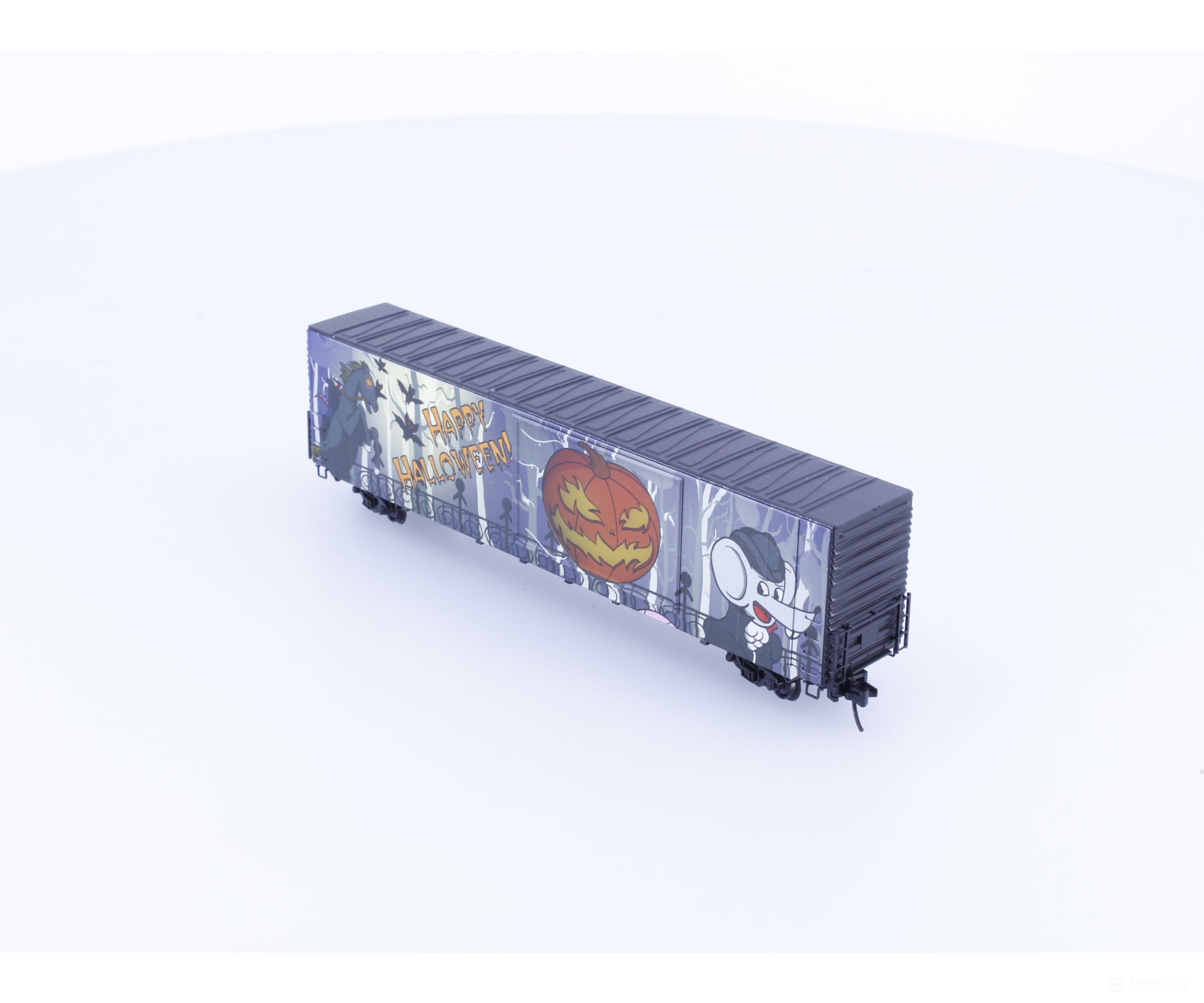 Micro Trains 10200850 N 60’ Excess Height Rivet Side Modified Offset Window Boxcar Micro Mouse Halloween 2024 Freight