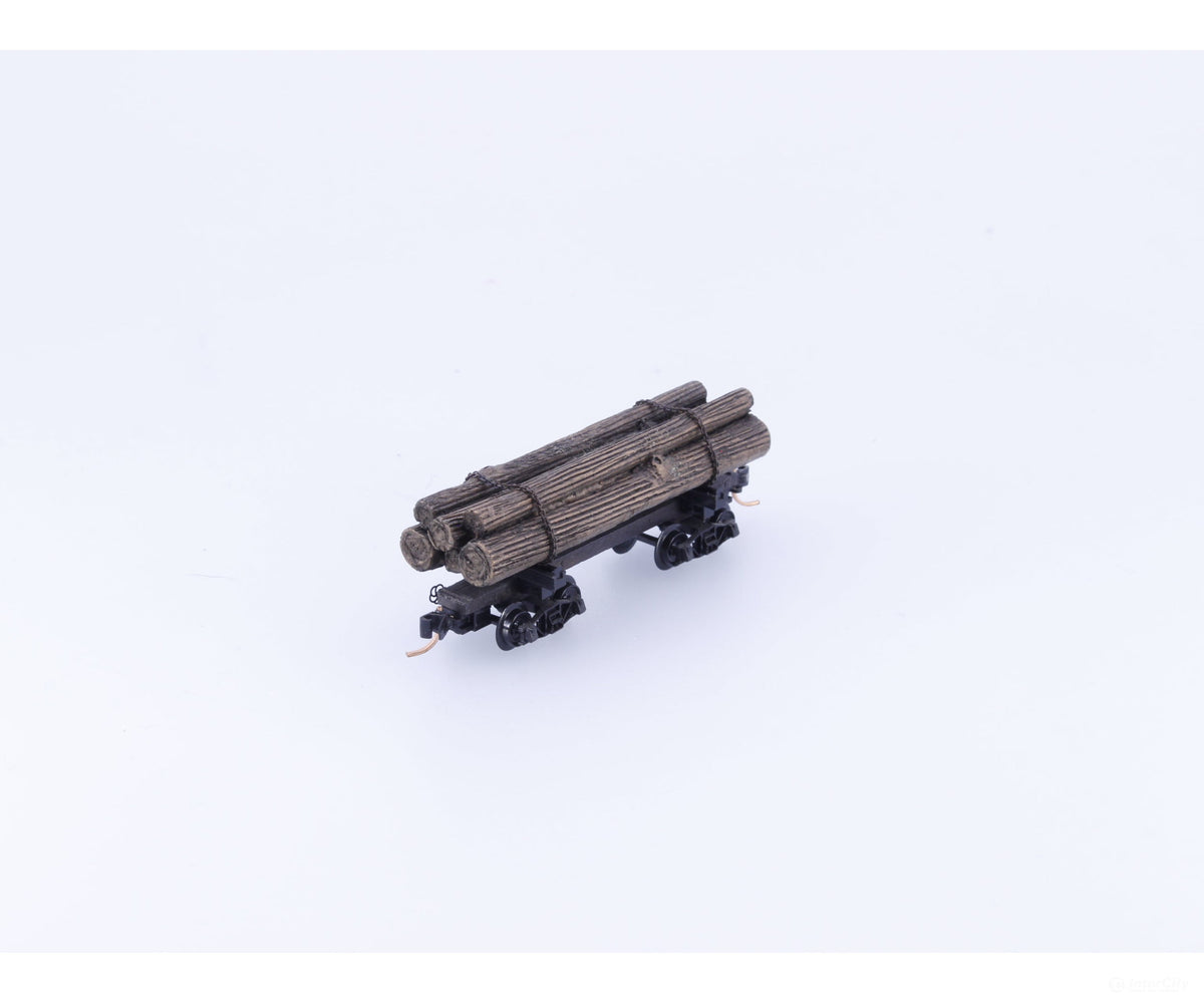 Micro Trains 113510 N 30’ Skeleton Log Car w/ Logs #1 Unlettered 113510 - Freight Cars