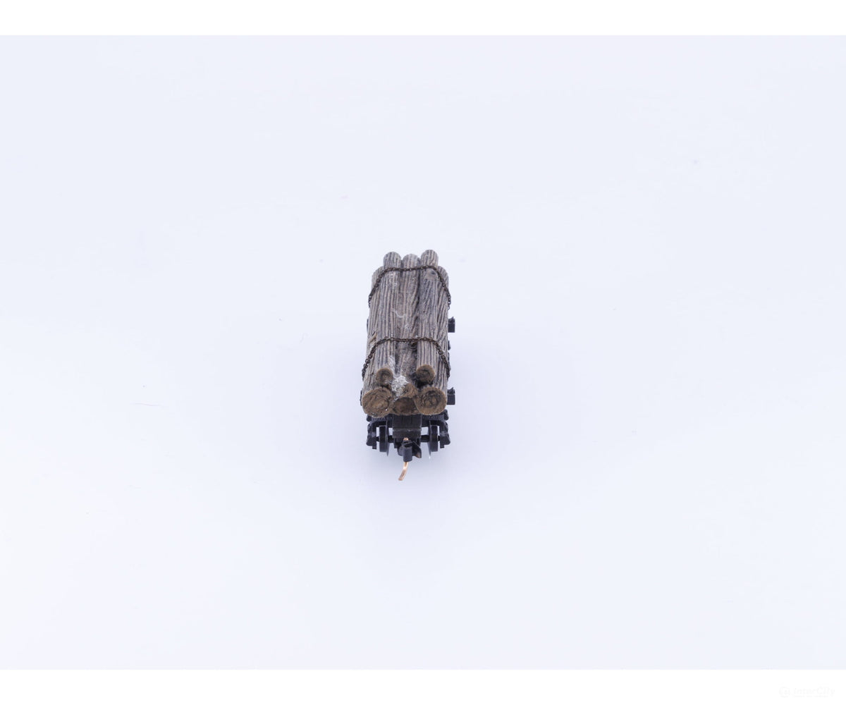 Micro Trains 113510 N 30’ Skeleton Log Car w/ Logs #2 Unlettered 113510 - Freight Cars