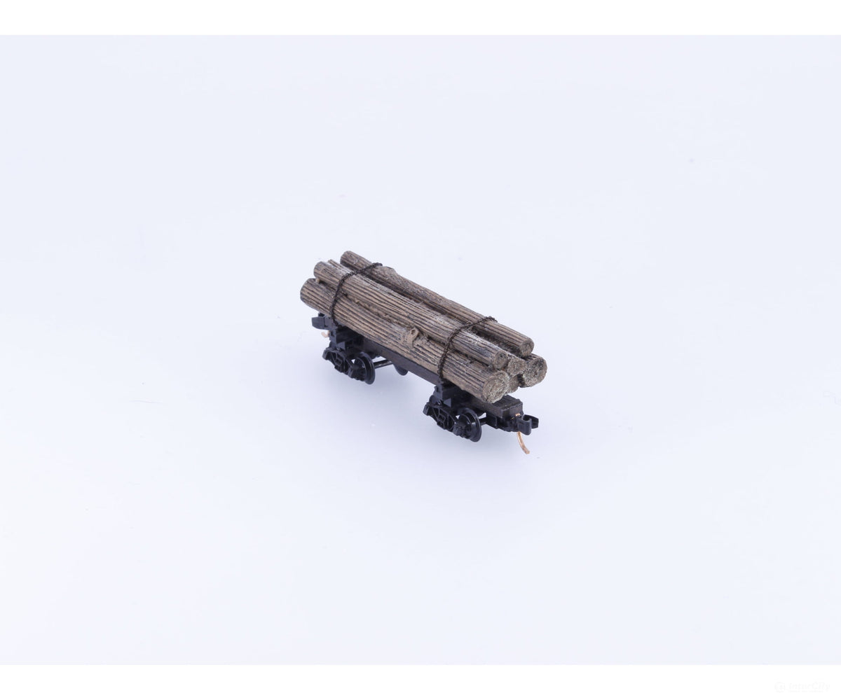Micro Trains 113510 N 30’ Skeleton Log Car w/ Logs #4 Unlettered 113510 - Freight Cars