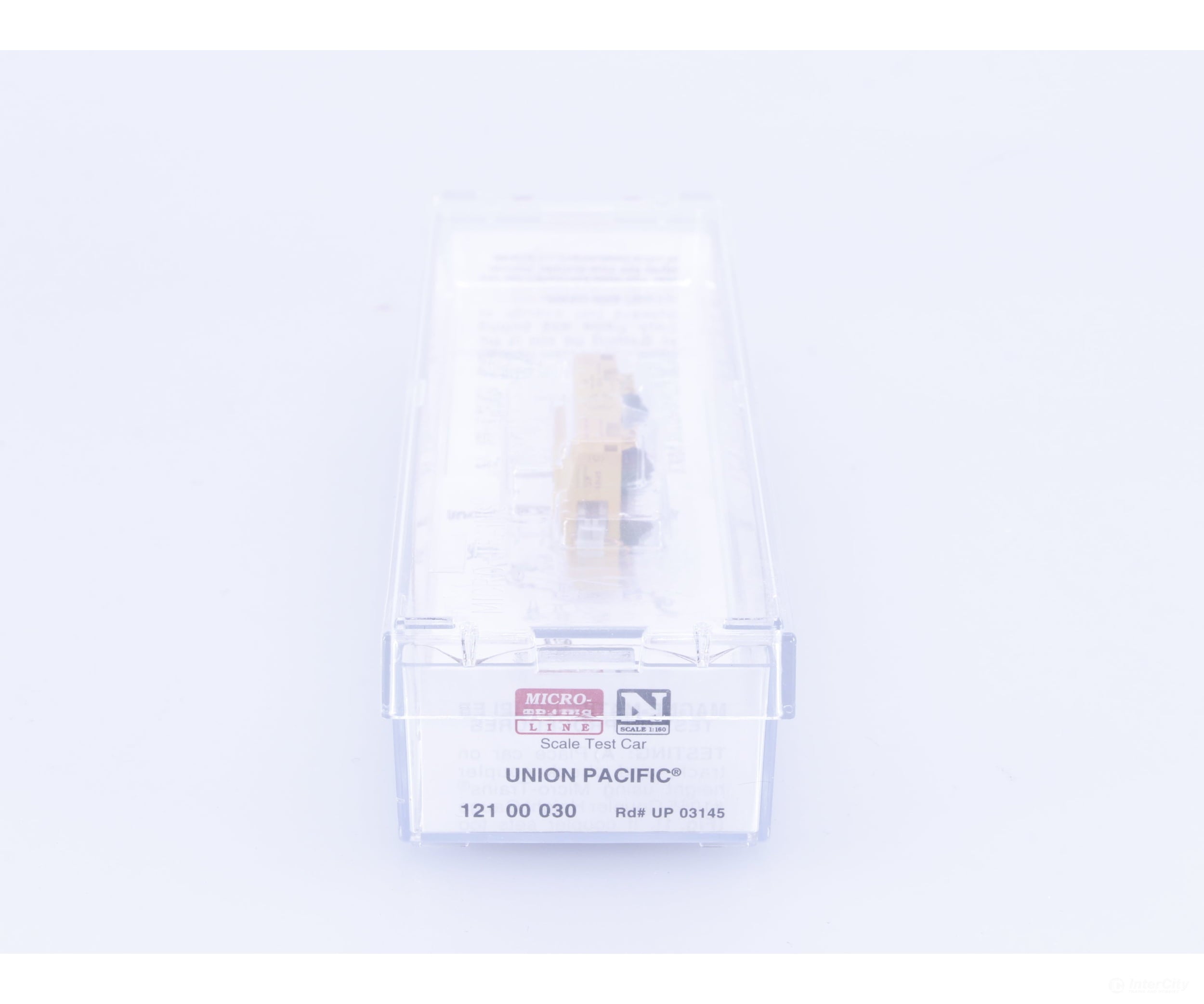 Micro Trains 12100030 N Maintenance of Way Equipment Scale Test Car Union Pacific (UP) 03145 Freight Cars