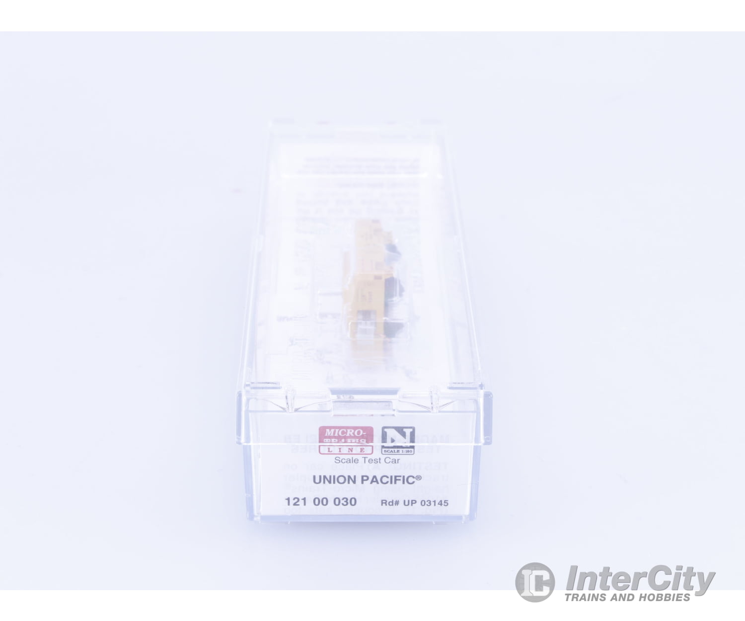 Micro Trains 12100030 N Maintenance of Way Equipment Scale Test Car Union Pacific (UP) 03145 Freight Cars