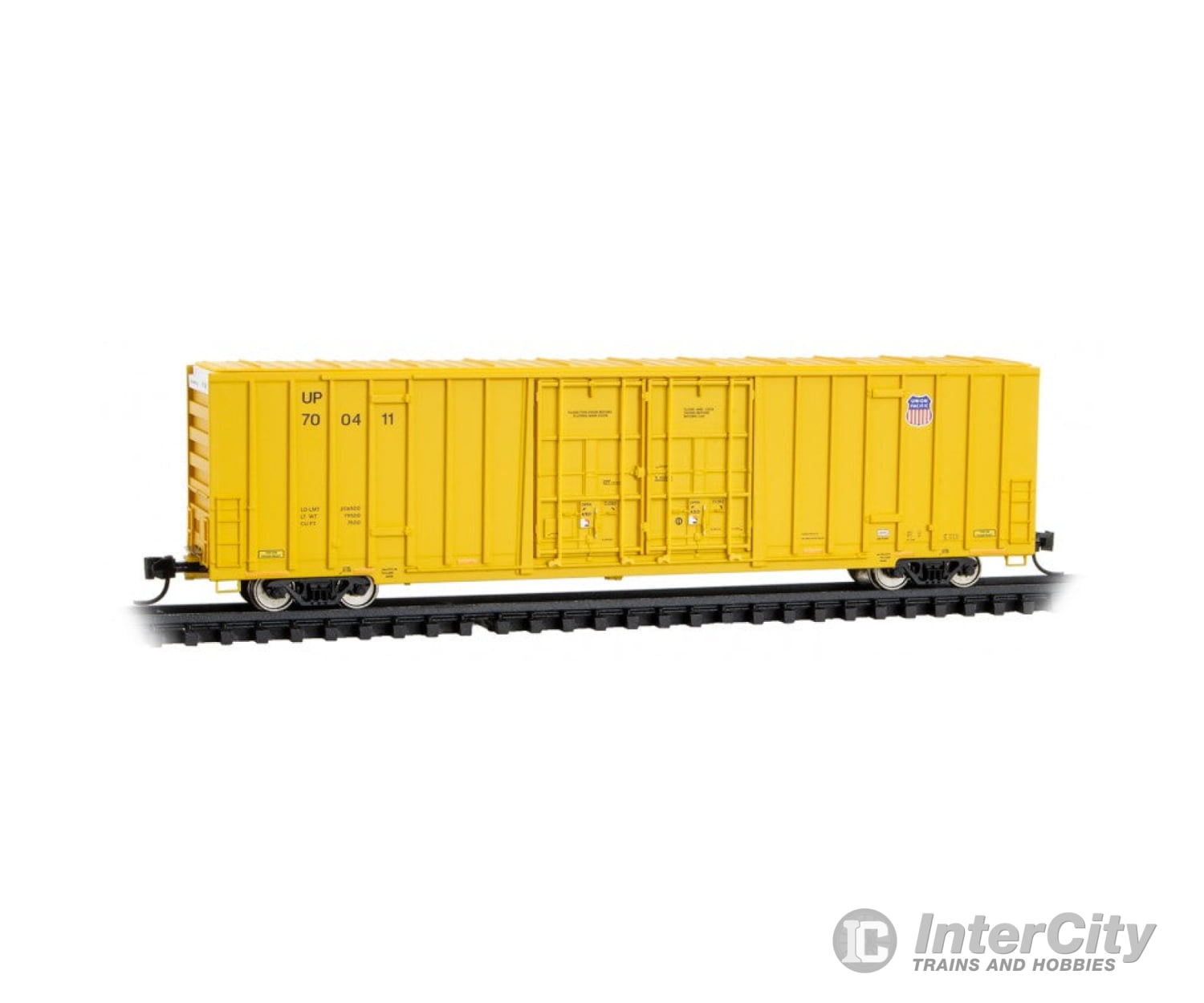 Micro Trains 12300101 N Scale 60’ Rib Side Dp Door High-Cube Union Pacific #700411 Freight Cars