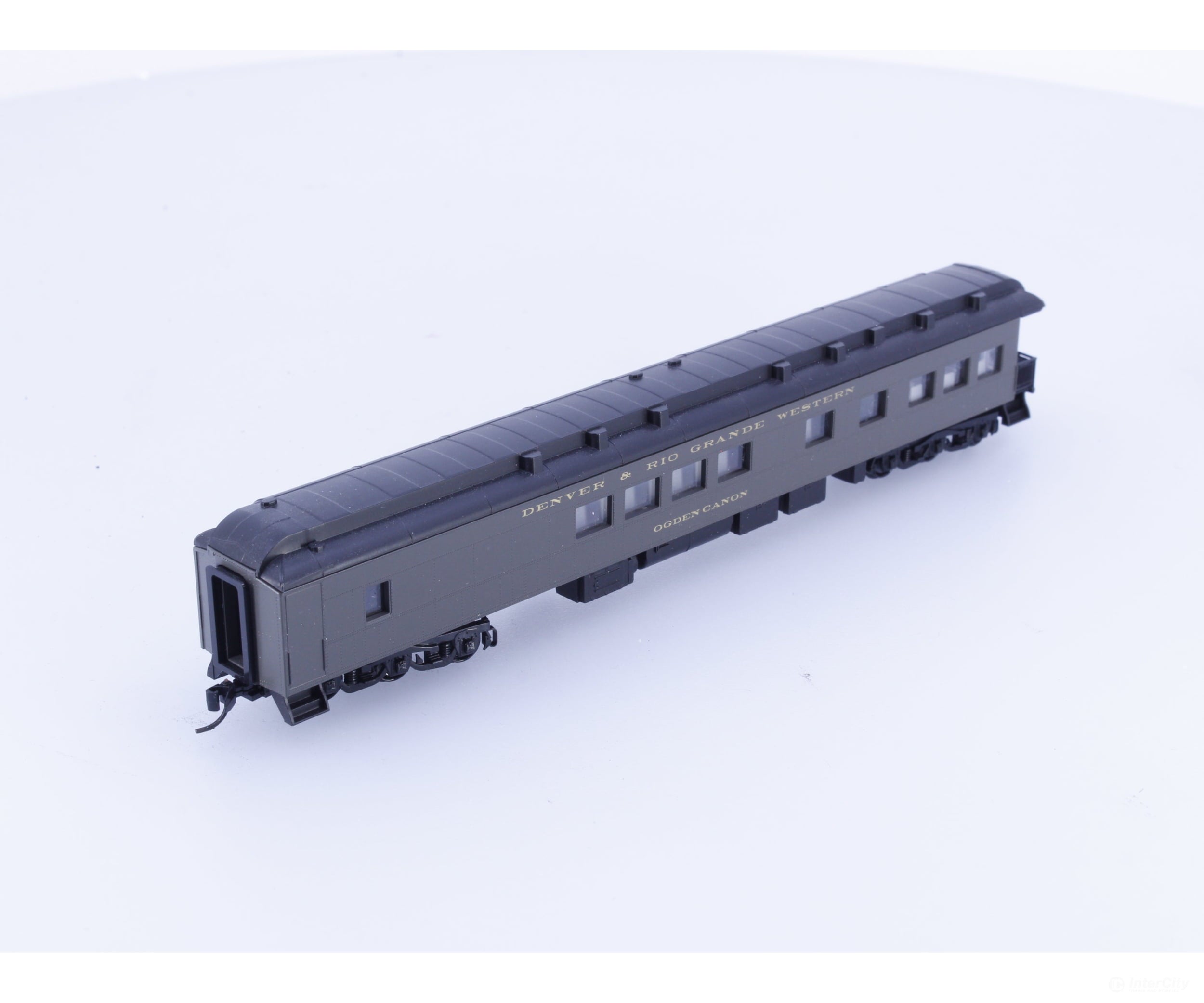 Micro Trains 14400810 N Heavyweight Modernized Business Car with Balloon Roof Denver and Rio Grande Western (DRGW)
