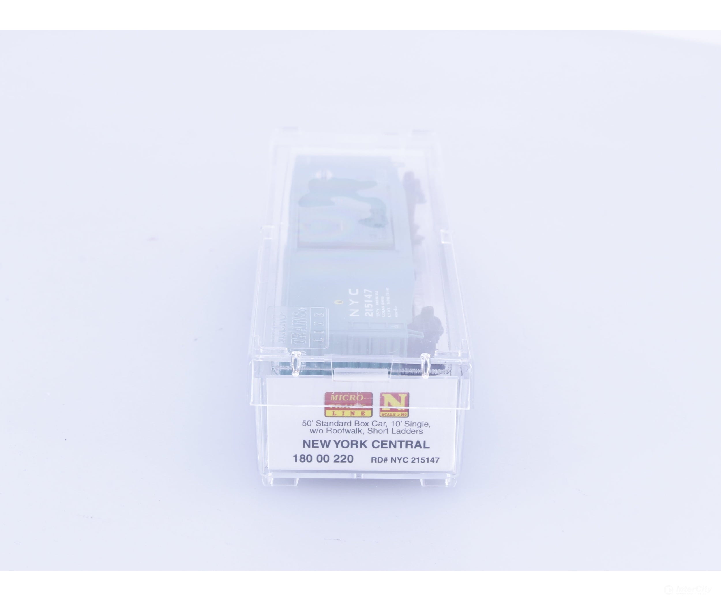 Micro Trains 18000220 N 50’ Single Door Boxcar New York Central (NYC) 215147 - Freight Cars