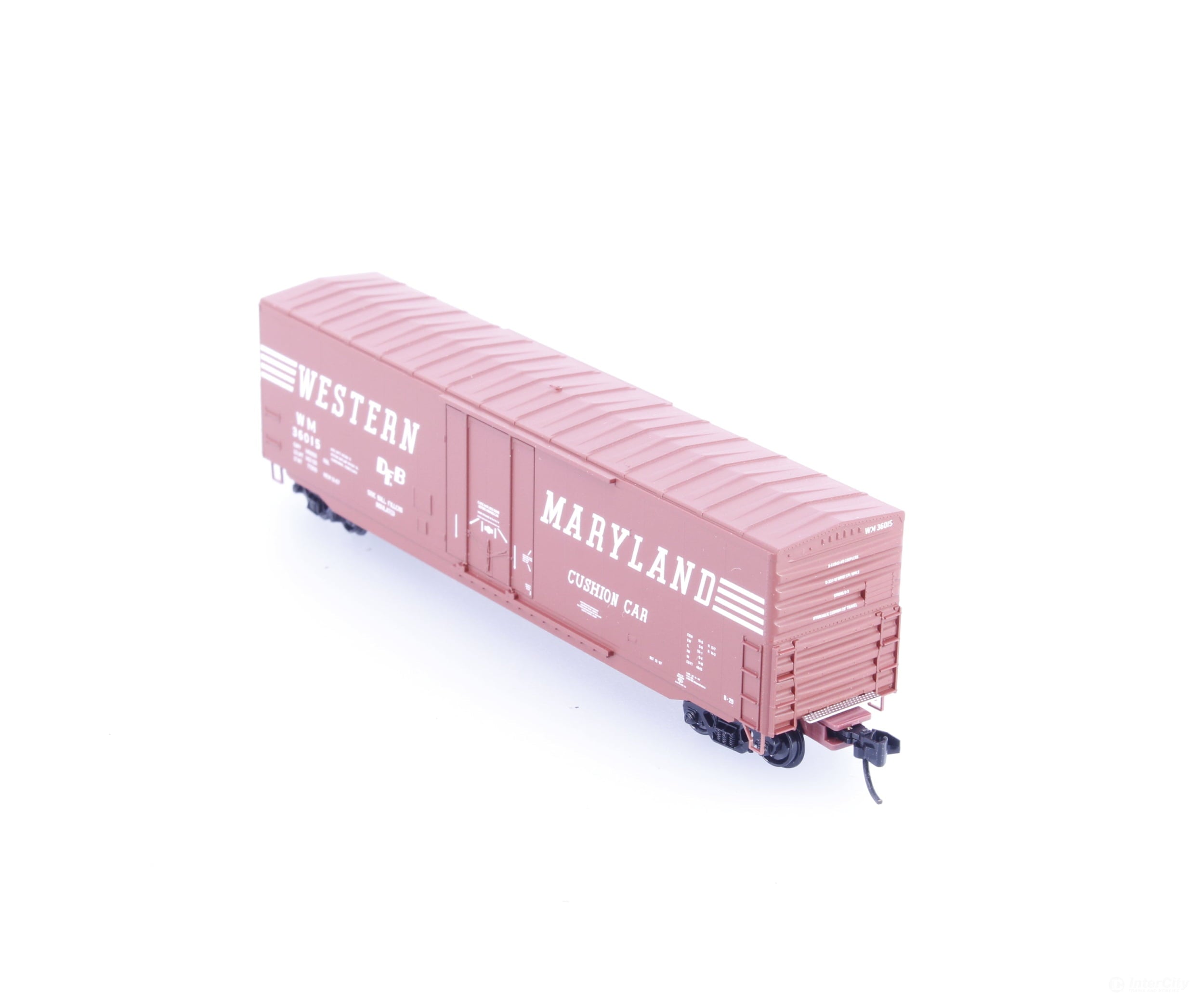 Micro Trains 18100350 N 50’ Single Plug Door Boxcar Western Maryland (WM) 36015 - Freight Cars