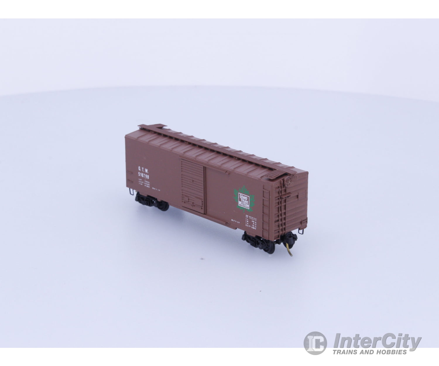 Micro Trains 20018 N Boxcar 40’ PS-1 Grand Trunk Western Railroad (GTW) 516798 (#2) Freight Cars