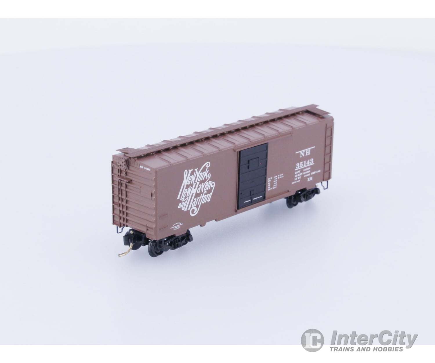 Micro Trains 20029 N 40’ Standard Box Car Double Doors New York New Haven and Hartford Railroad (NH) 35143 Freight Cars