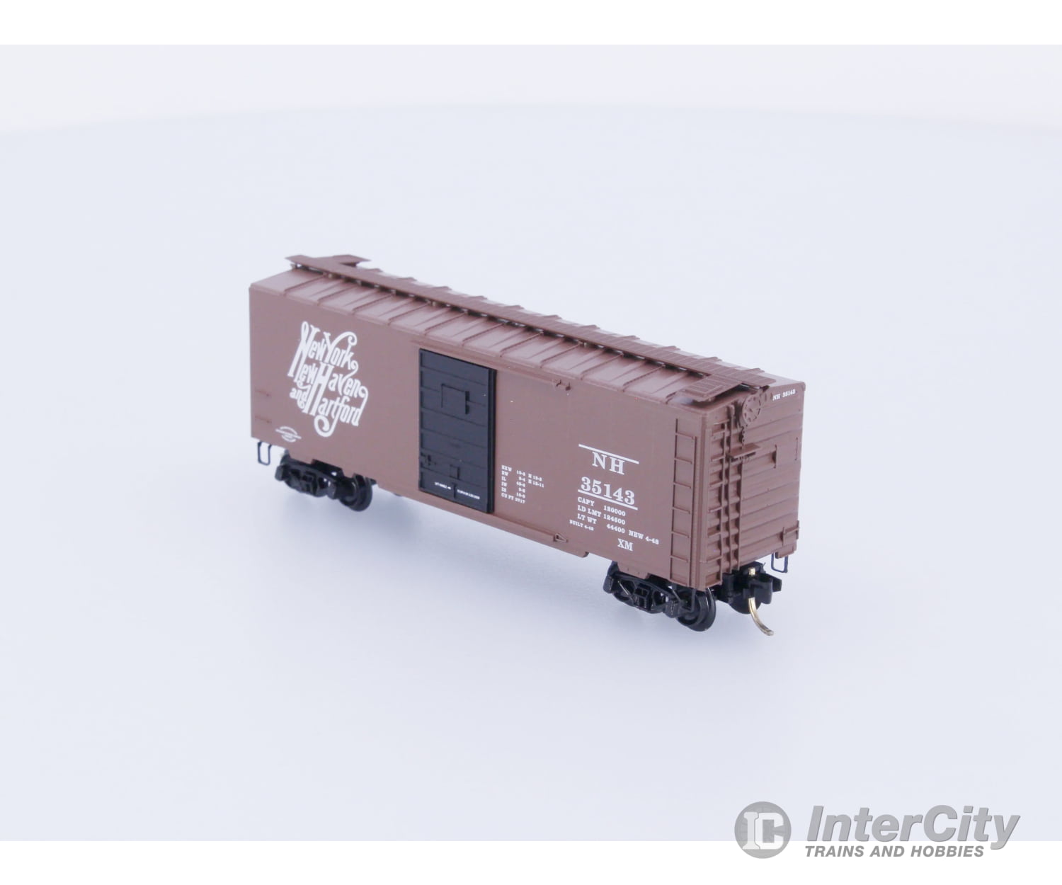 Micro Trains 20029 N 40’ Standard Box Car Double Doors New York New Haven and Hartford Railroad (NH) 35143 Freight Cars