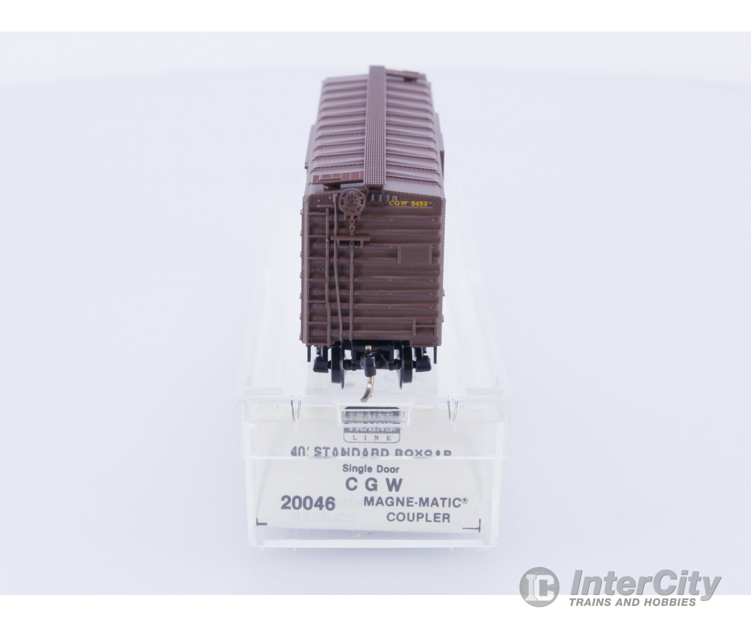 Micro Trains 20046 N Boxcar 40’ PS-1 Chicago Great Western (CGW) 5453 Freight Cars