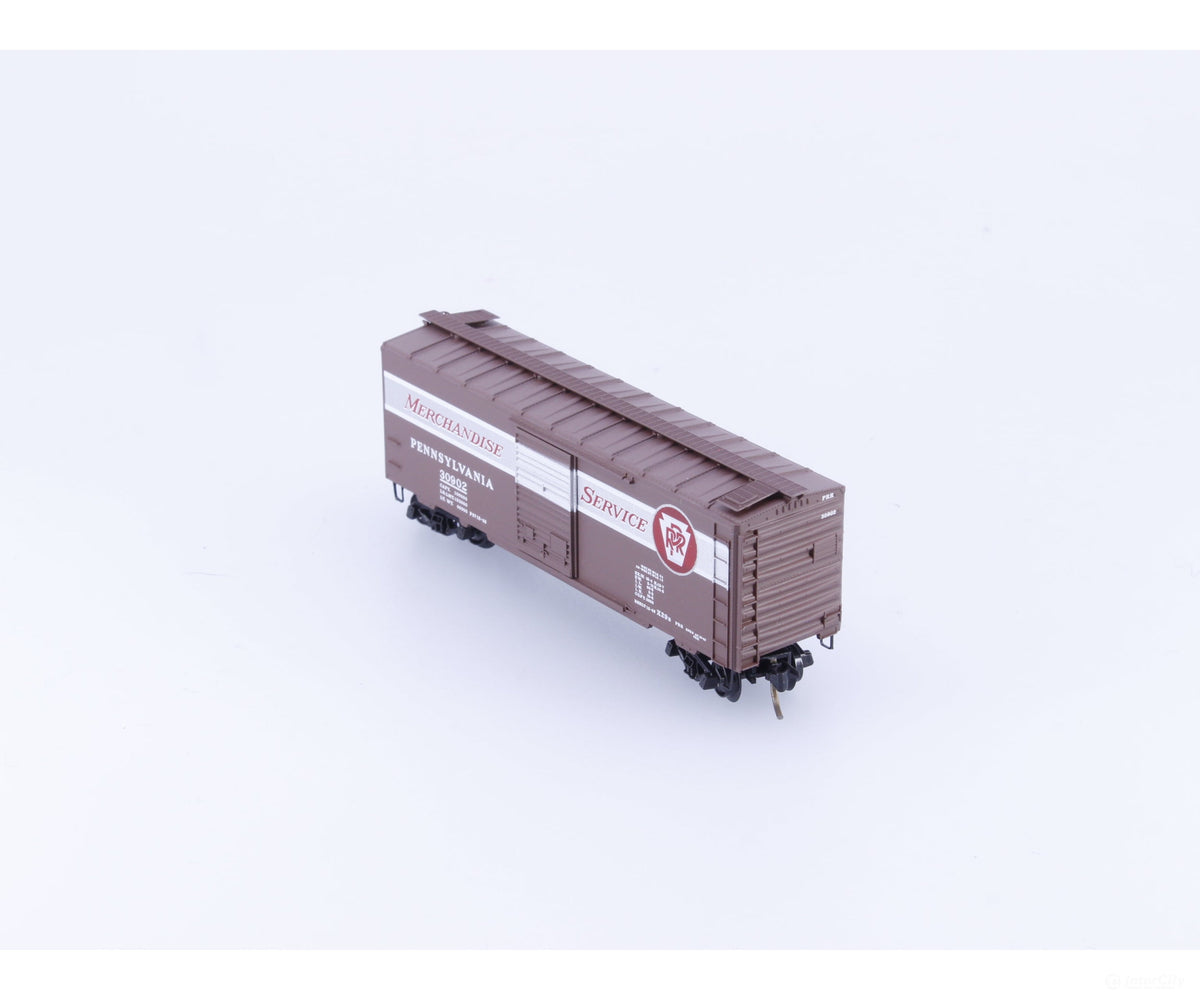 Micro Trains 20066 N Boxcar 40’ PS-1 Pennsylvania Railroad (PRR) 30902 - Freight Cars