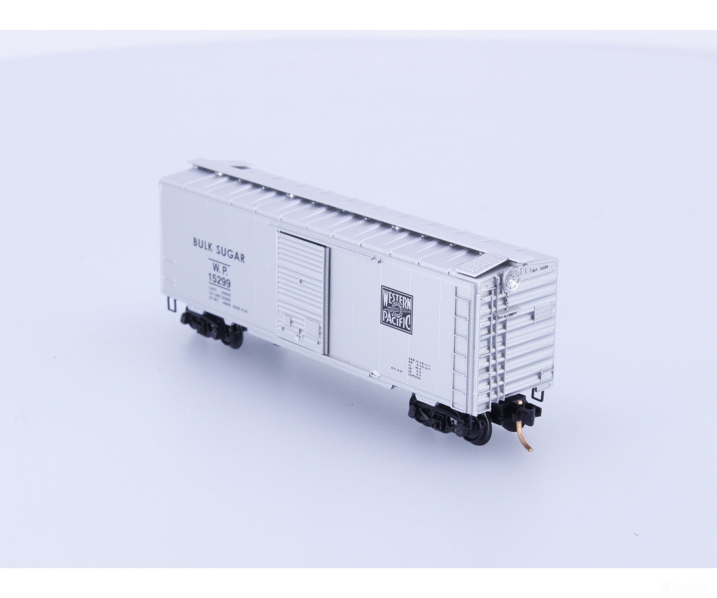Micro Trains 20076 N Boxcar 40’ PS-1 Western Pacific (WP) 15299 Freight Cars