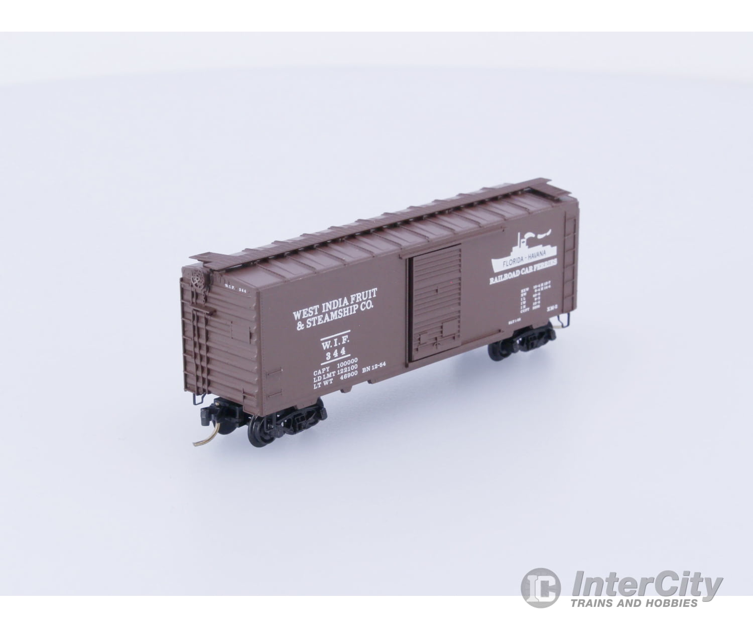 Micro Trains 20106 N Boxcar 40’ PS-1 West India Fruit WIF 344 Freight Cars