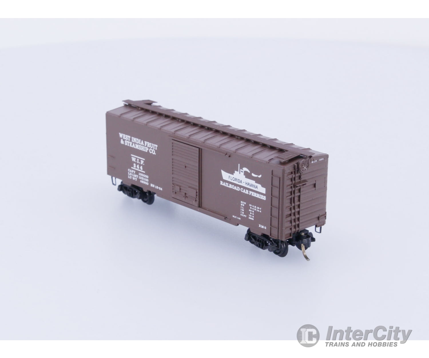 Micro Trains 20106 N Boxcar 40’ PS-1 West India Fruit WIF 344 Freight Cars