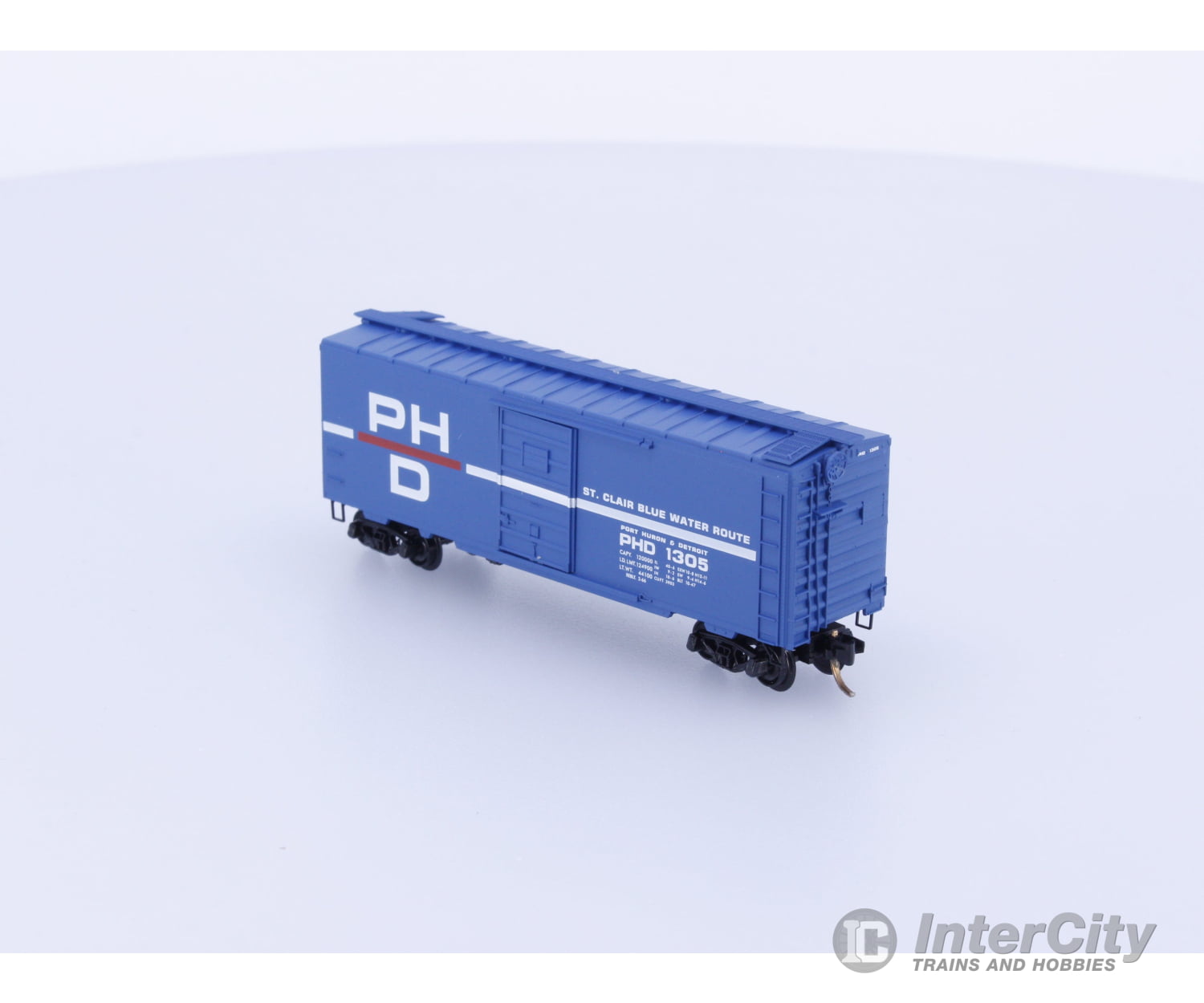 Micro Trains 20150 N 40’ Standard Box Car Single Door Port Huron and Detroit 1305 Freight Cars