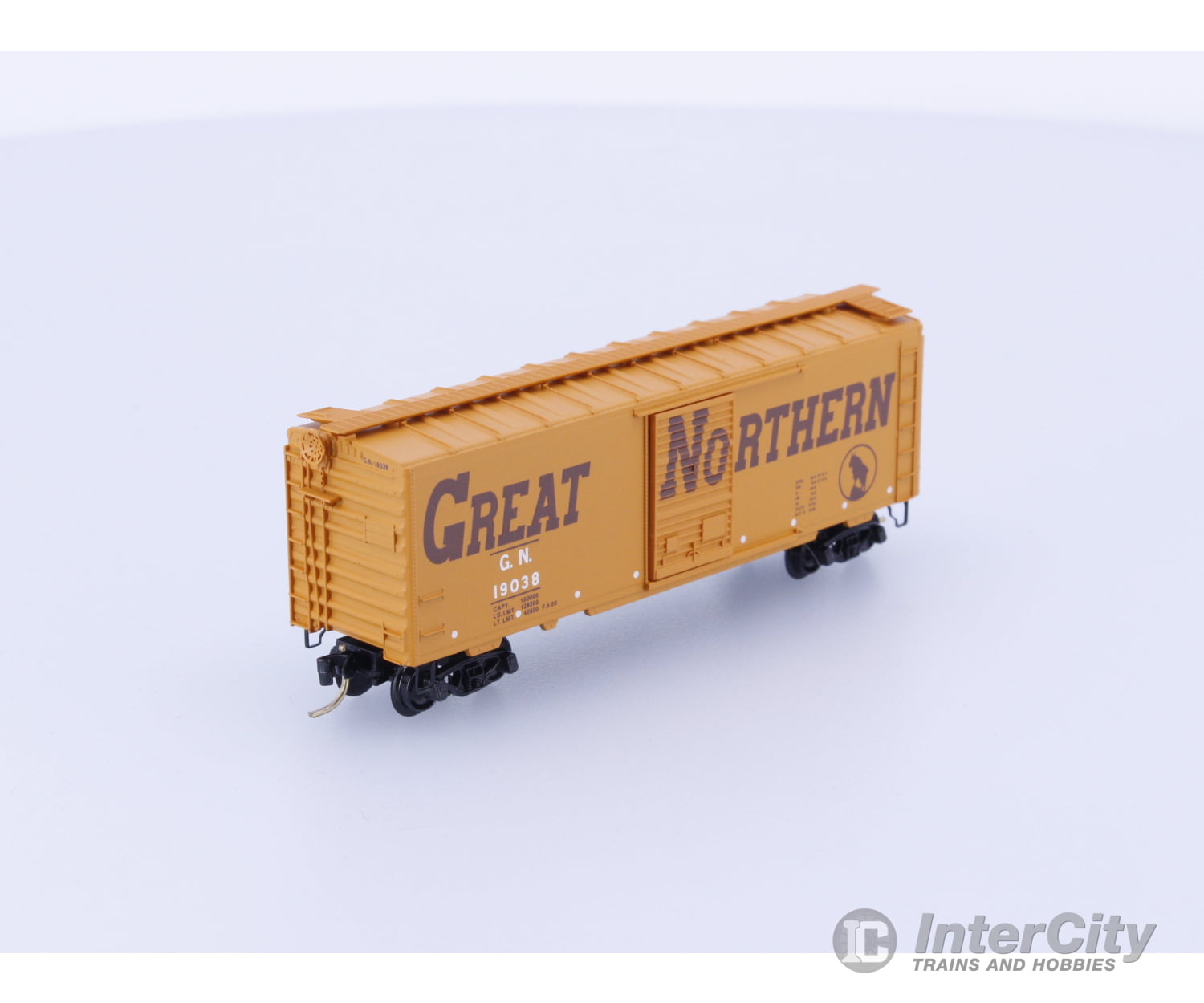 Micro Trains 20166 N Boxcar 40’ PS-1 Great Northern (GN) 19038 Freight Cars